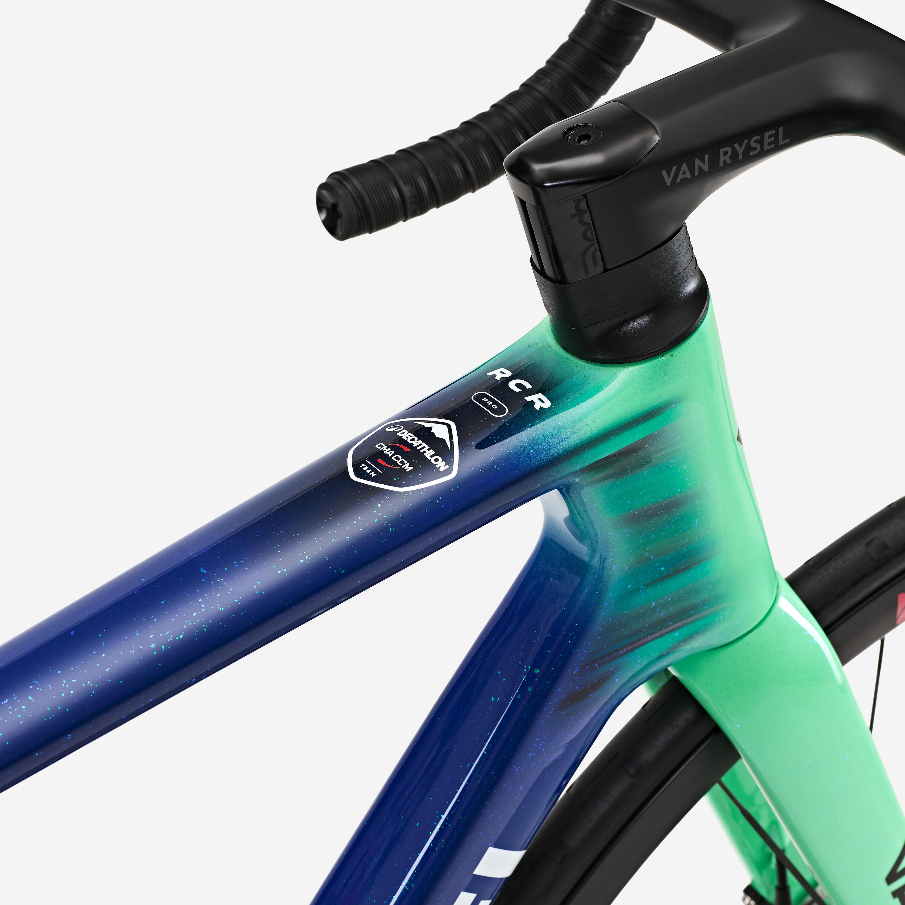 Silniční kolo RCR-R Pro SRAM Red AXS 2×12 se snímačem výkonu Decathlon CMA CGM 12/16