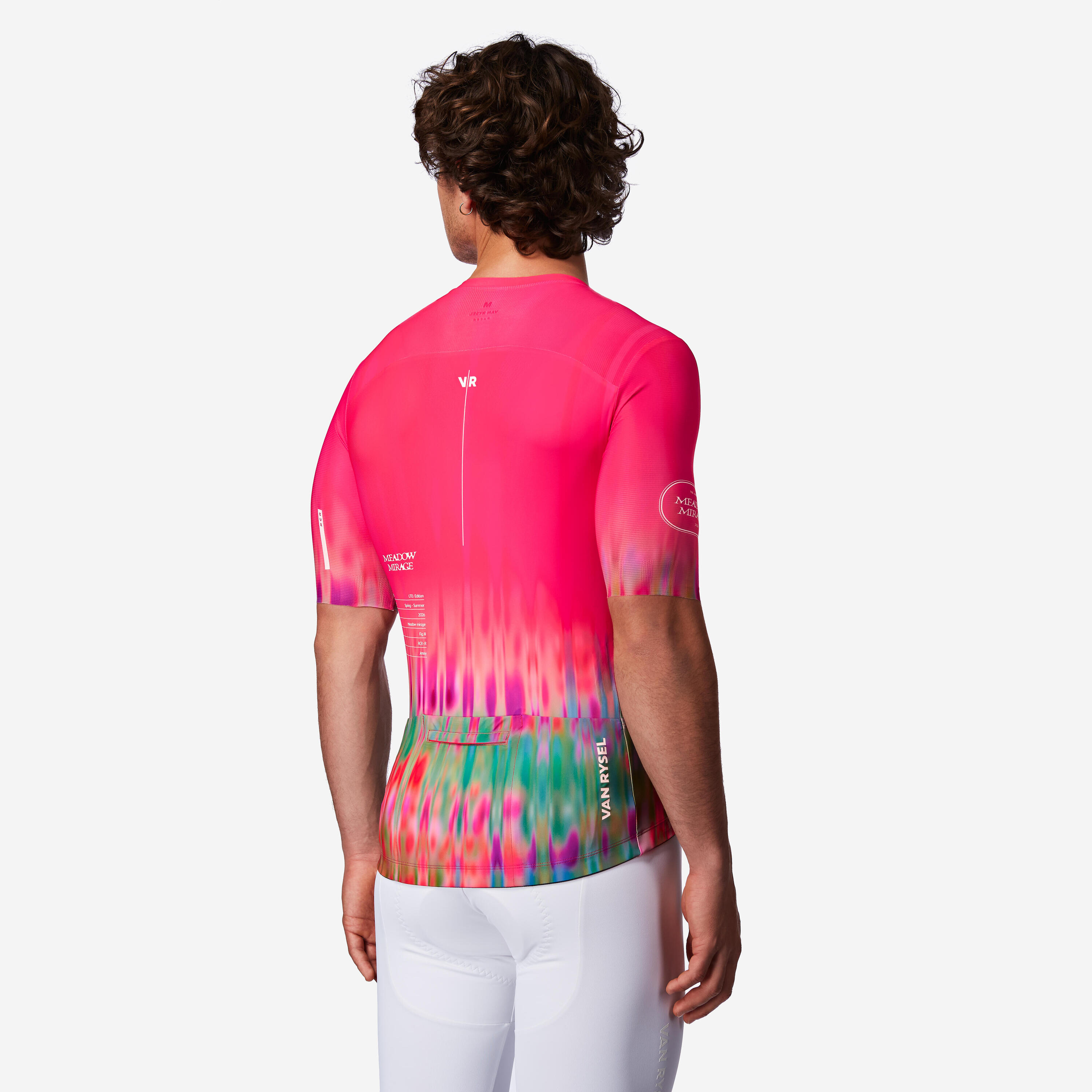 Maglia ciclismo Van Rysel unisex RACER 2 rosa 4/15