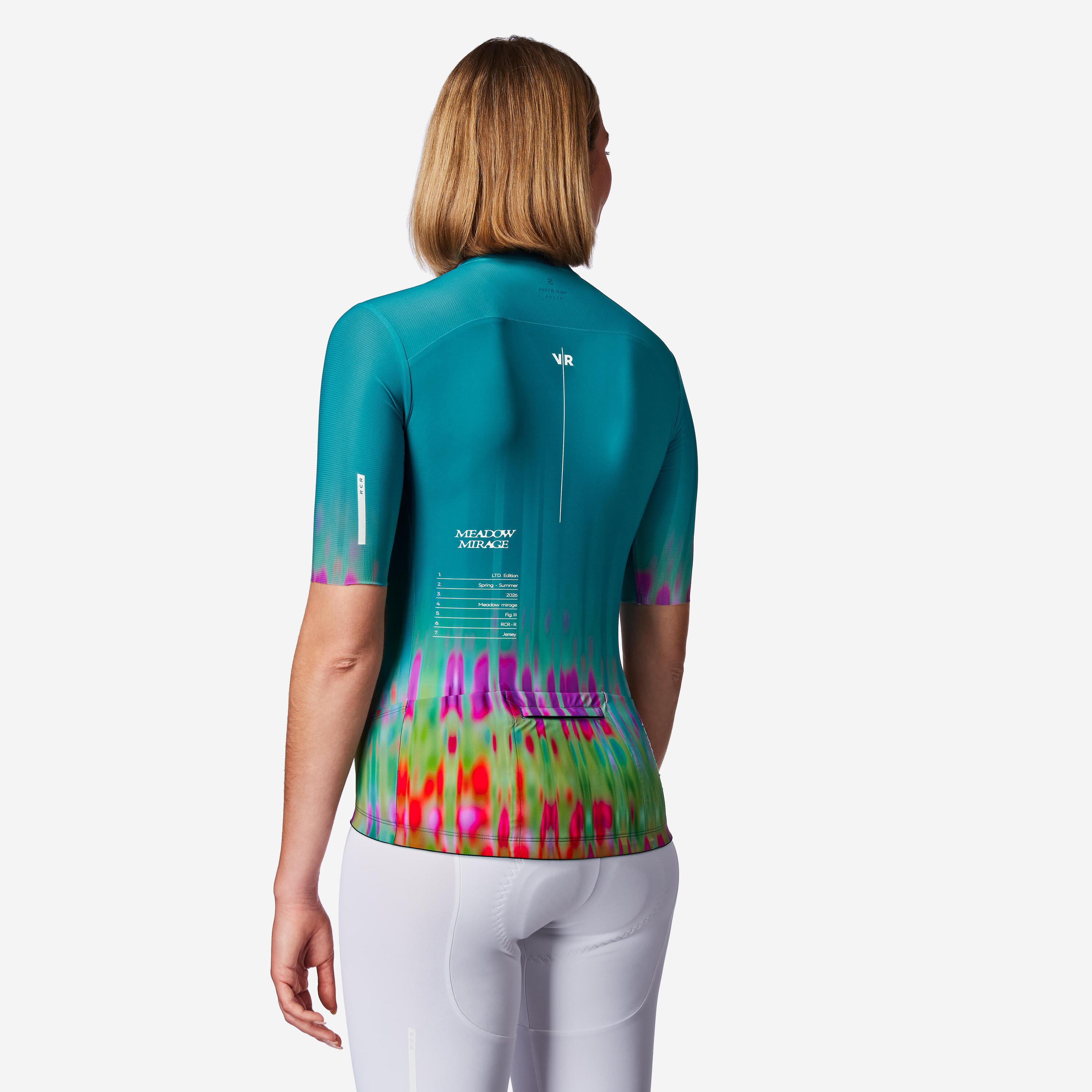 Rennrad Trikot kurzarm unisex sehr enganliegend „RCR-R 2 LTD“ Meadow Mirage 12/17