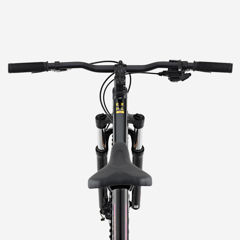 Bicicletă MTB drumeție semi-rigidă 29", EXPL 100 a 50-a aniversare Negru