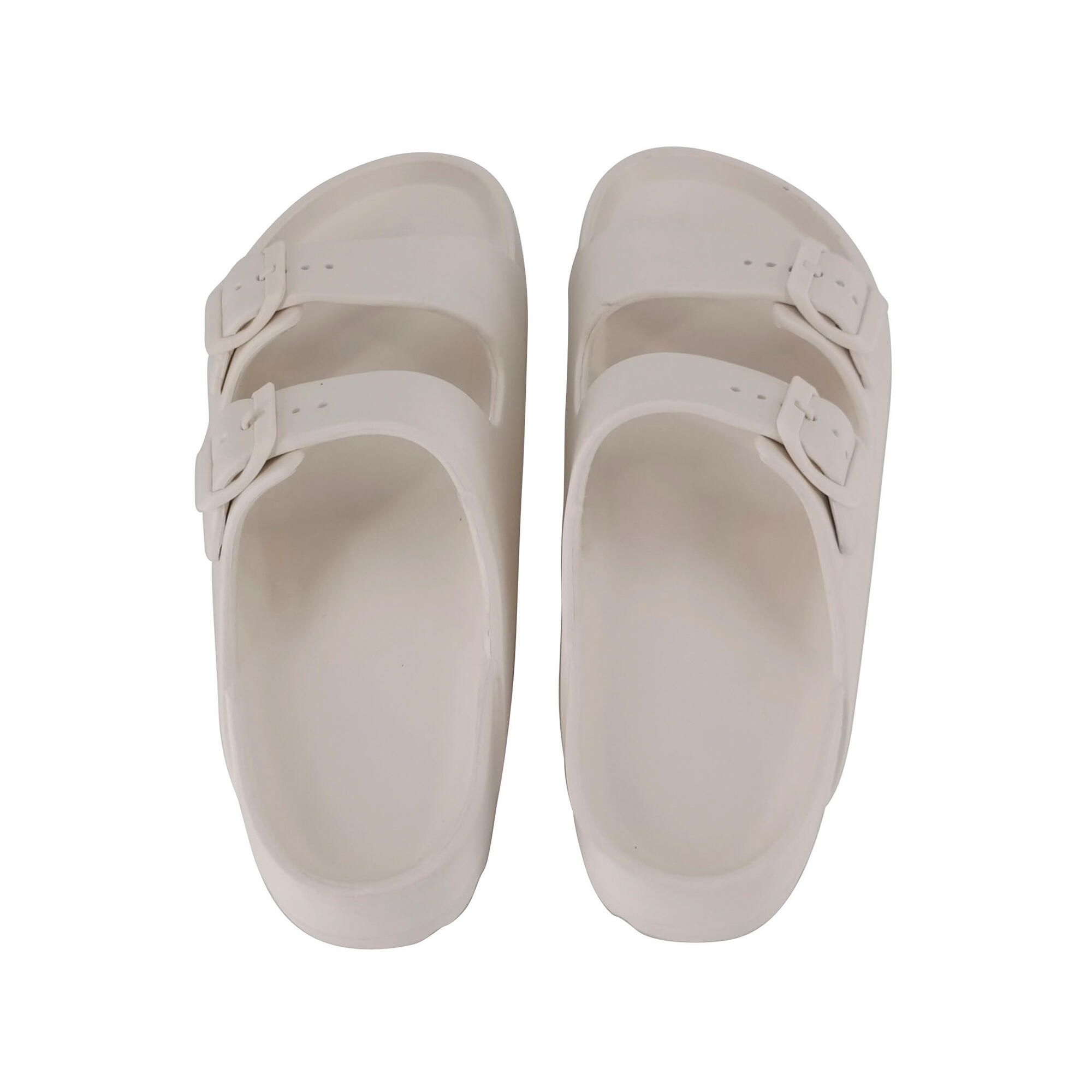 Sandalia plataforma Mujer espuma EVA blancas 2/4