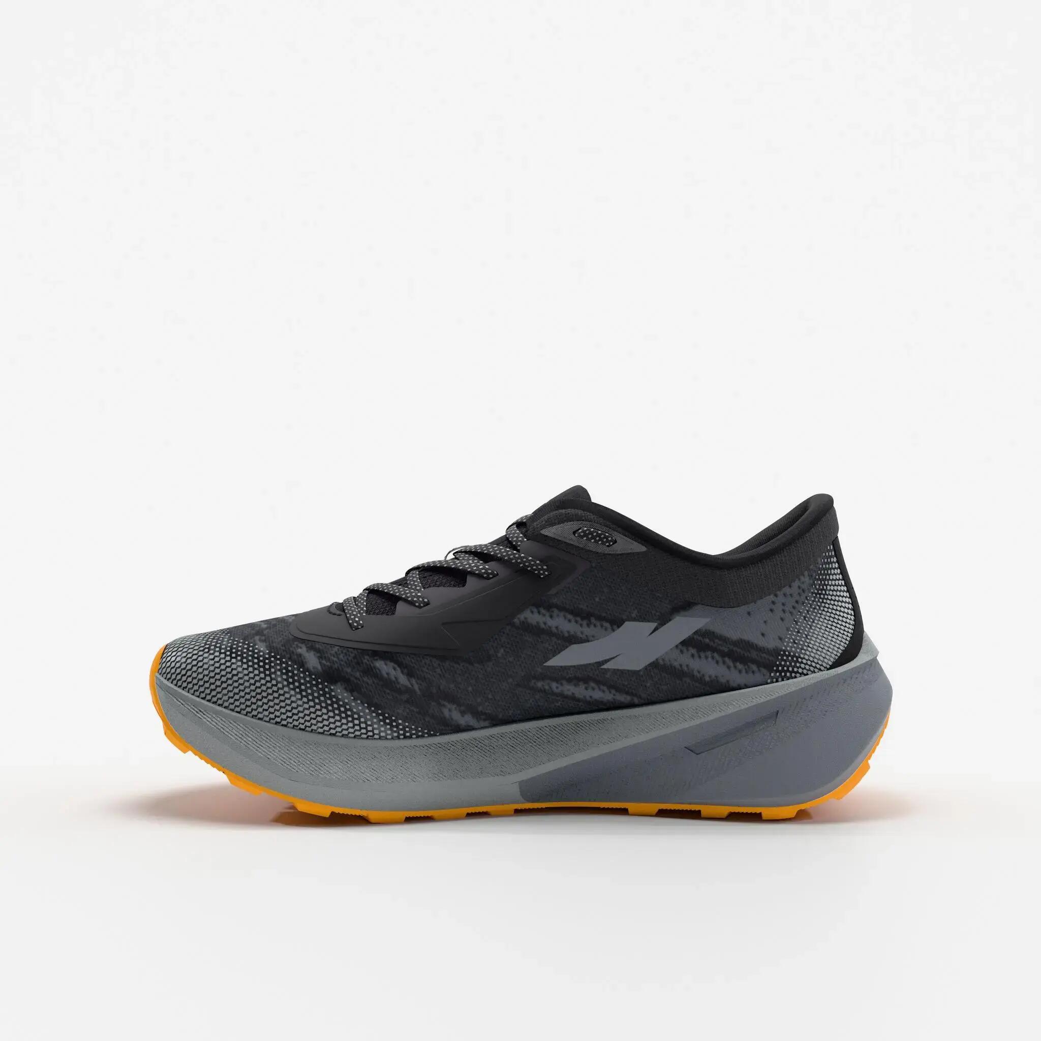 Kiprun Kipcore Gravel Men's road and trail running shoes - black/grey -  5