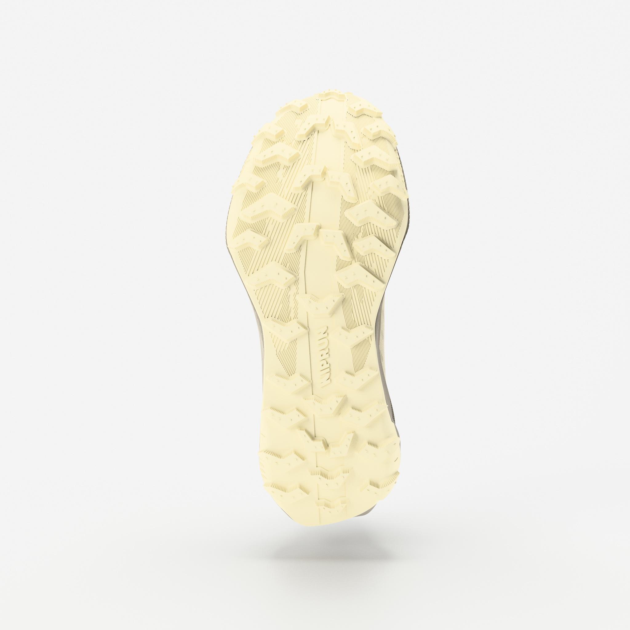 Chaussures de trail running homme, Kiprun Kipclimb beige 2/7