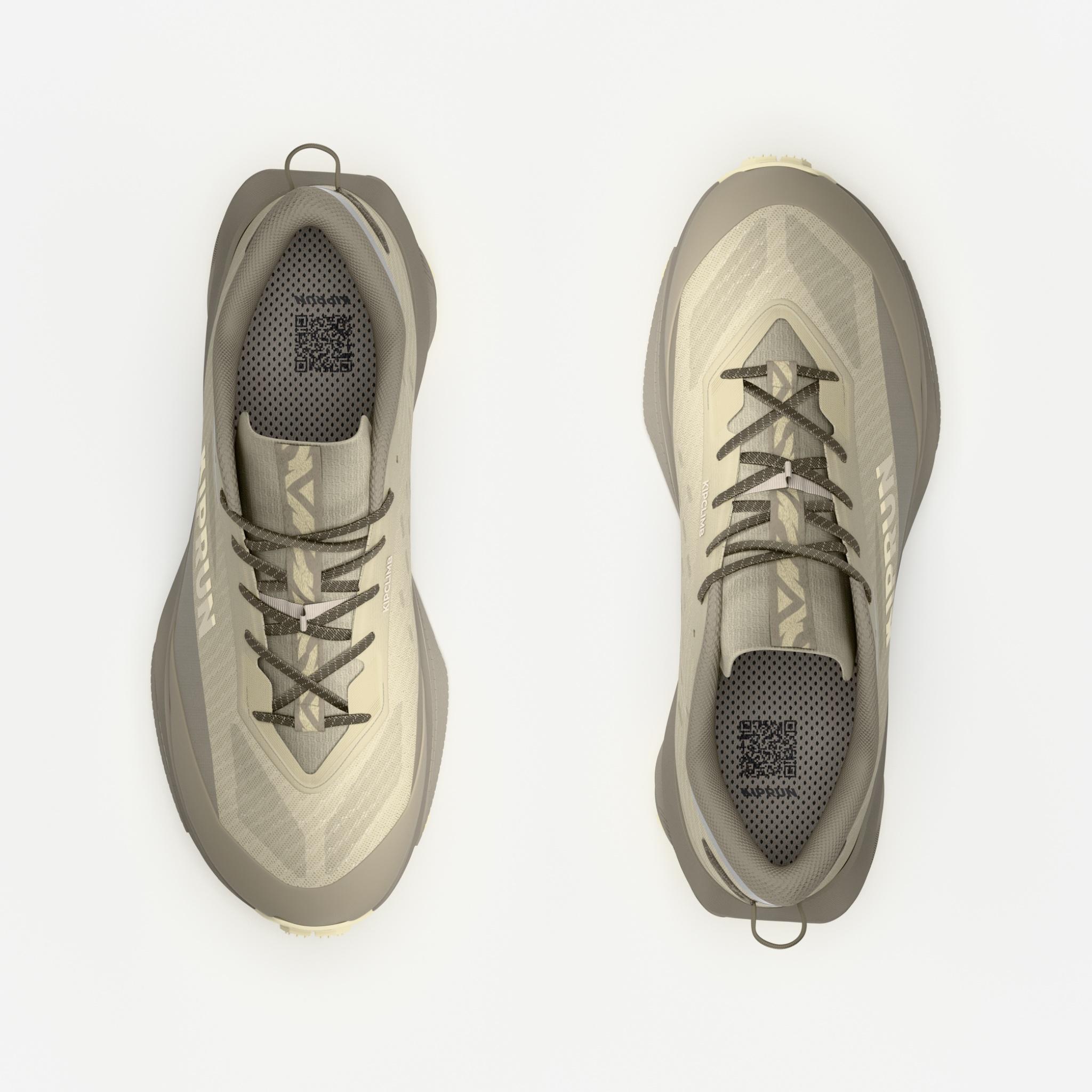 Chaussures de trail running homme, Kiprun Kipclimb beige 7/7