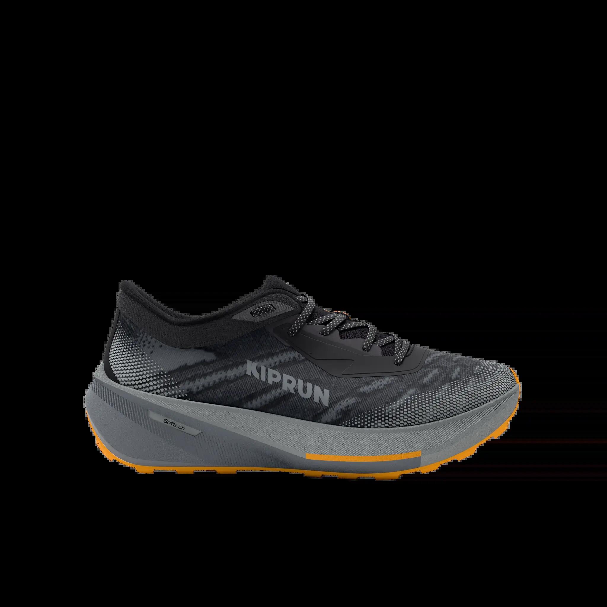 Kiprun Kipcore Gravel Men's road and trail running shoes - black/grey -  4