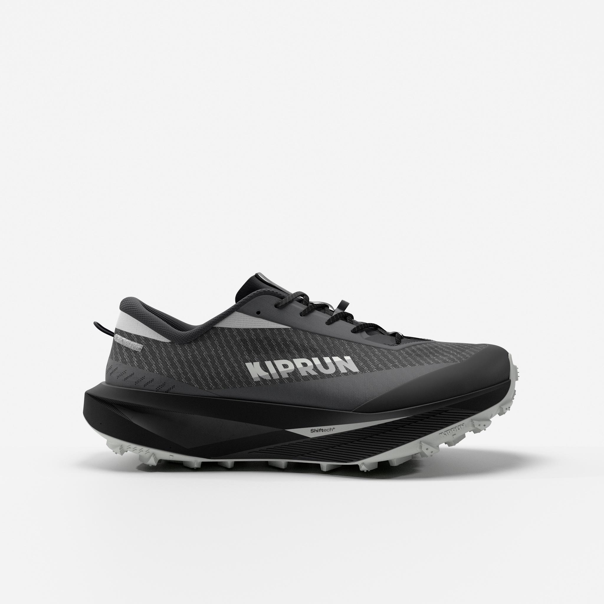 Kiprun Kipclimb Men's trail running shoe, black