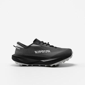 Zapatillas trail running mujer, Kiprun Kipclimb negro