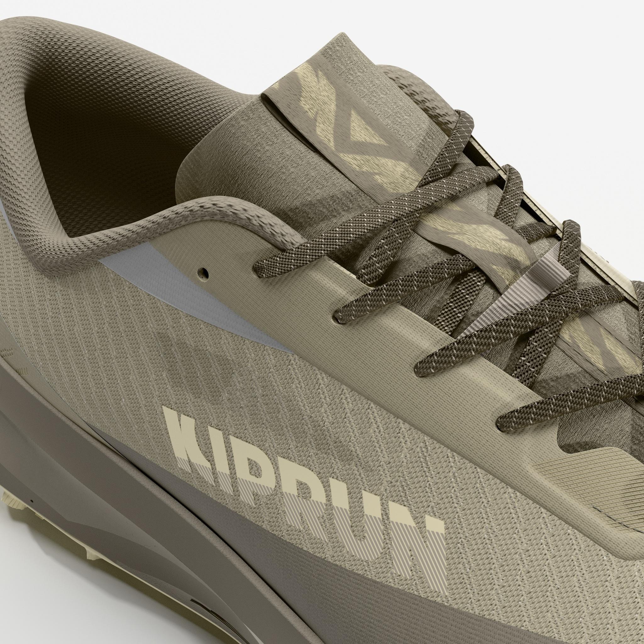 Chaussures de trail running homme, Kiprun Kipclimb beige 4/7