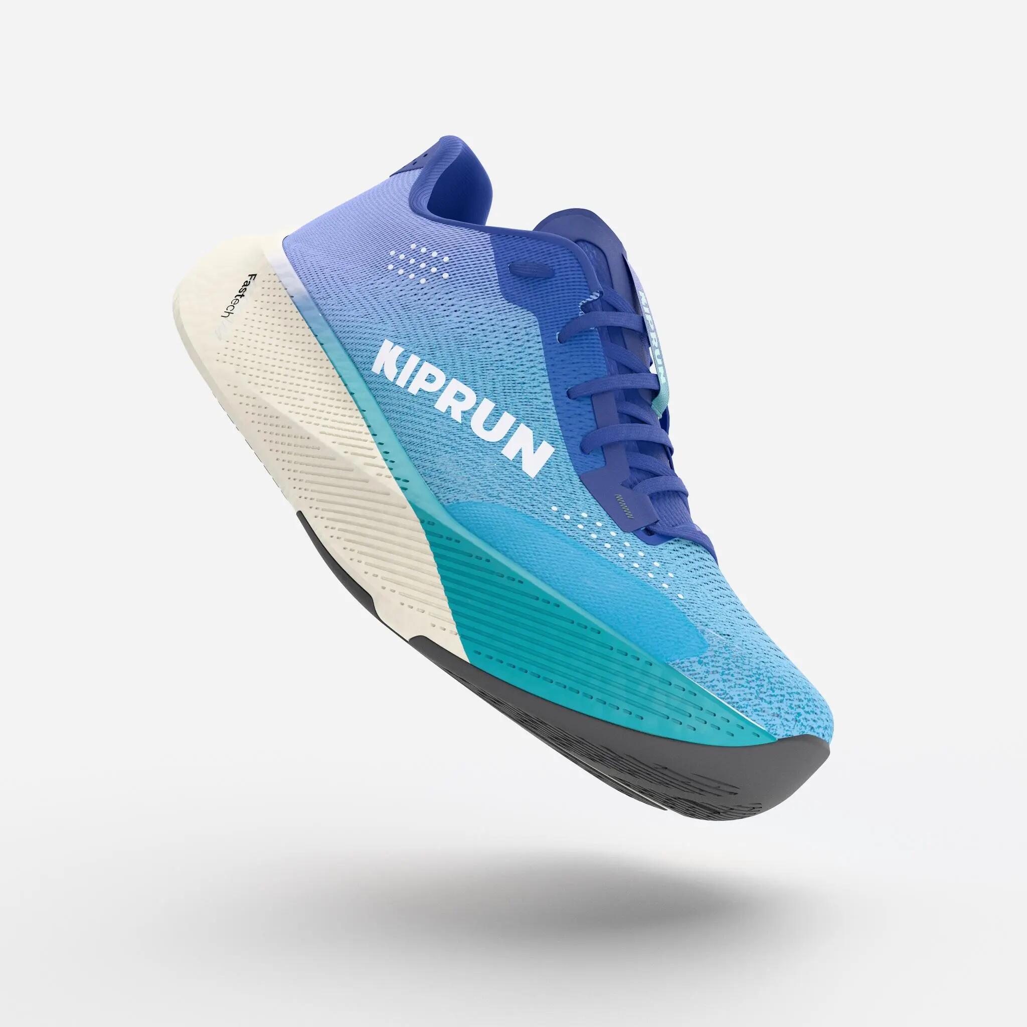 Men Road Running Soft Cushion Shoes, Kiprun Kipride - Blue -  4