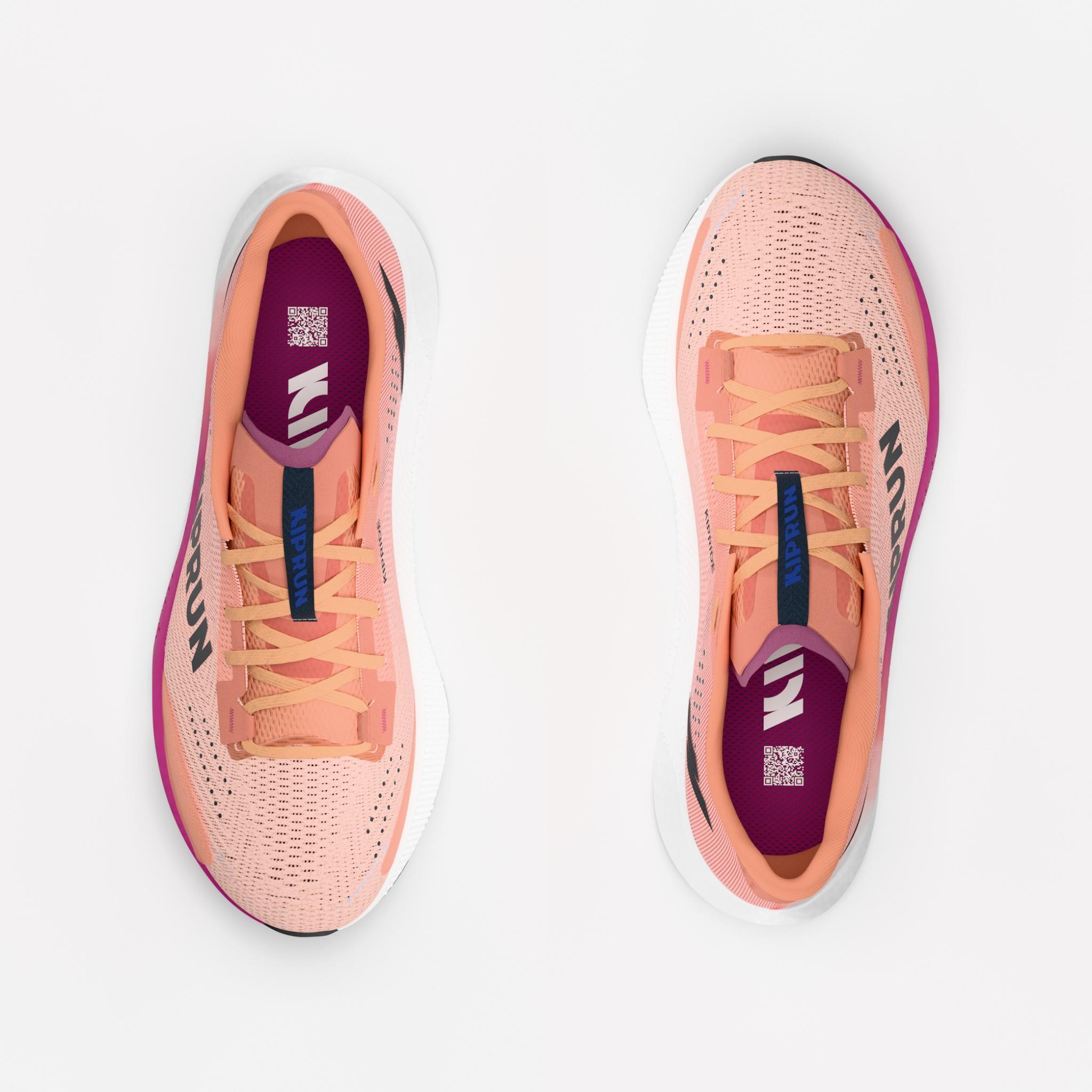Hardloopschoenen voor dames Kipride pomelo 7/8