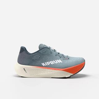 Men's road running shoes, Kiprun Kipride blue and orange