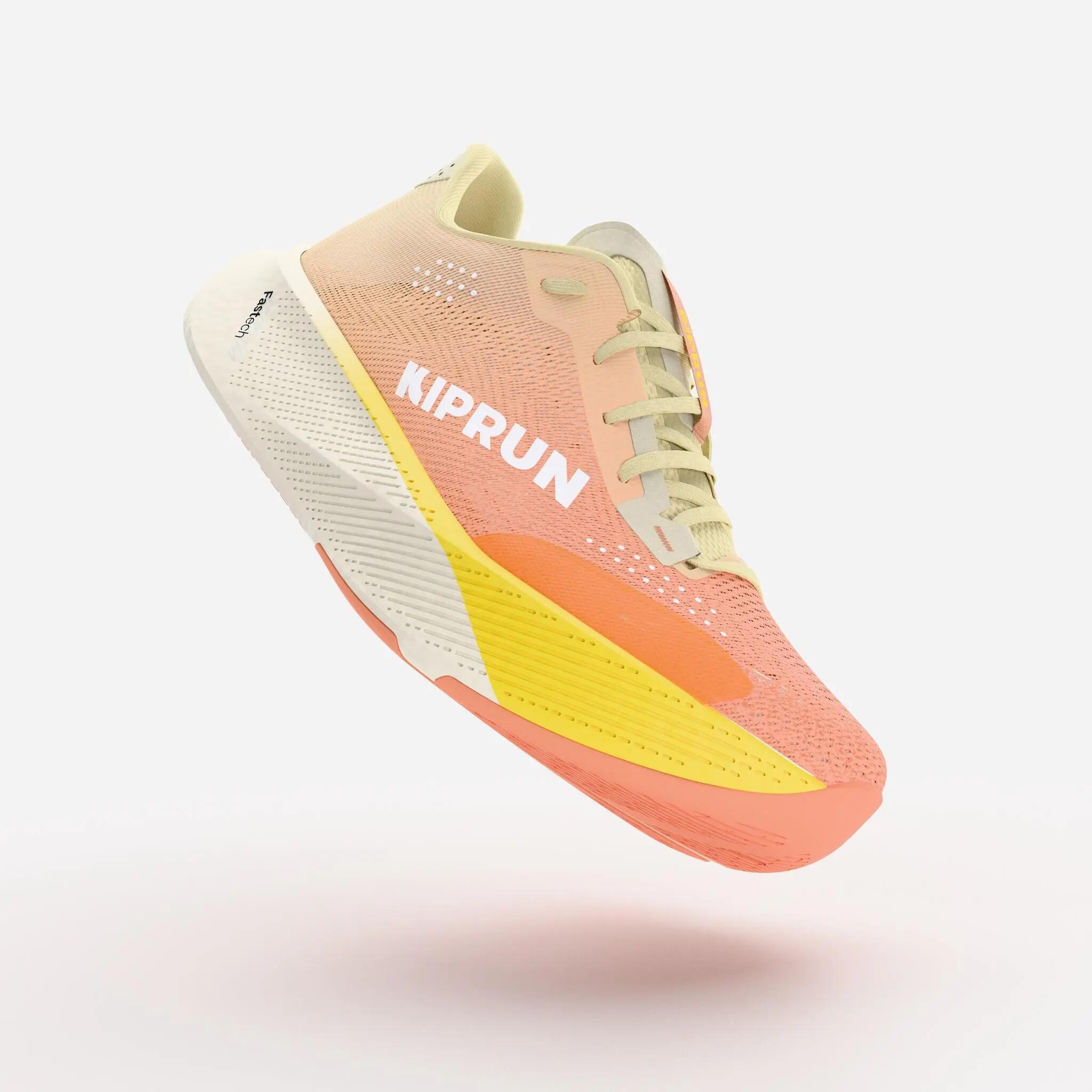 Laufschuhe Straße Damen - Kipride gelb  8/12