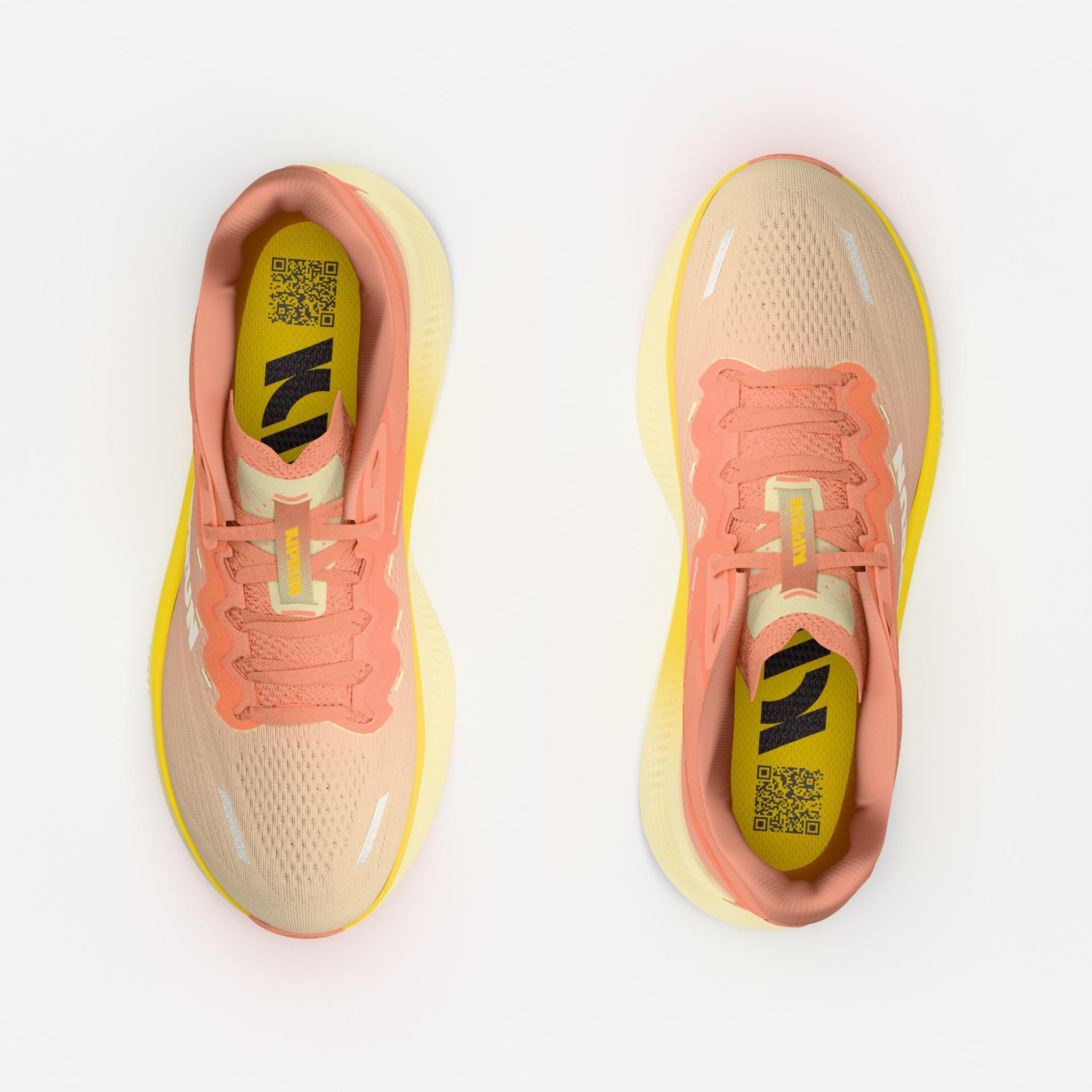 Laufschuhe Straße Damen - Kipride gelb  8/9