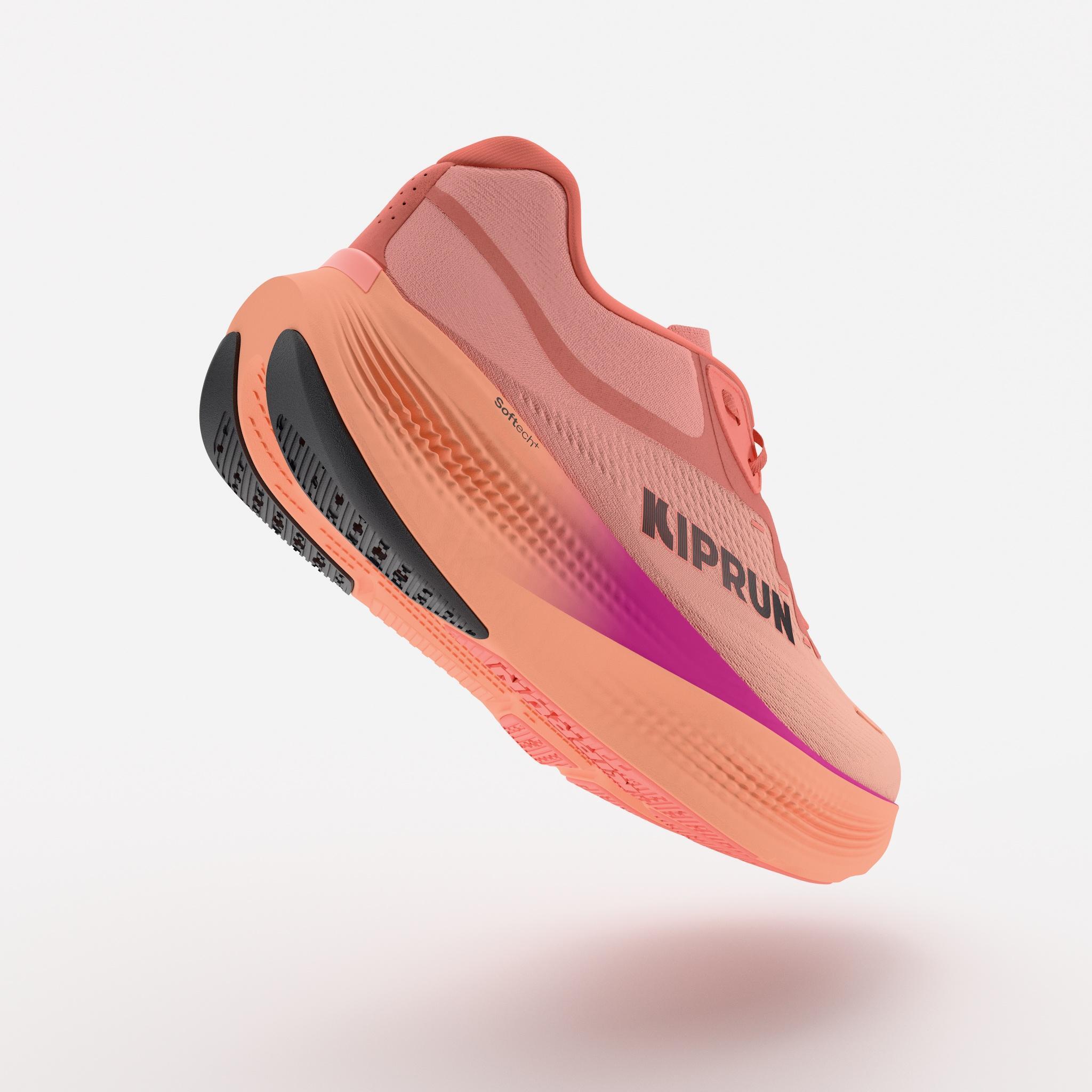 Sabatilles running carretera dona Kiprun Kipride Max pomelo 4/8