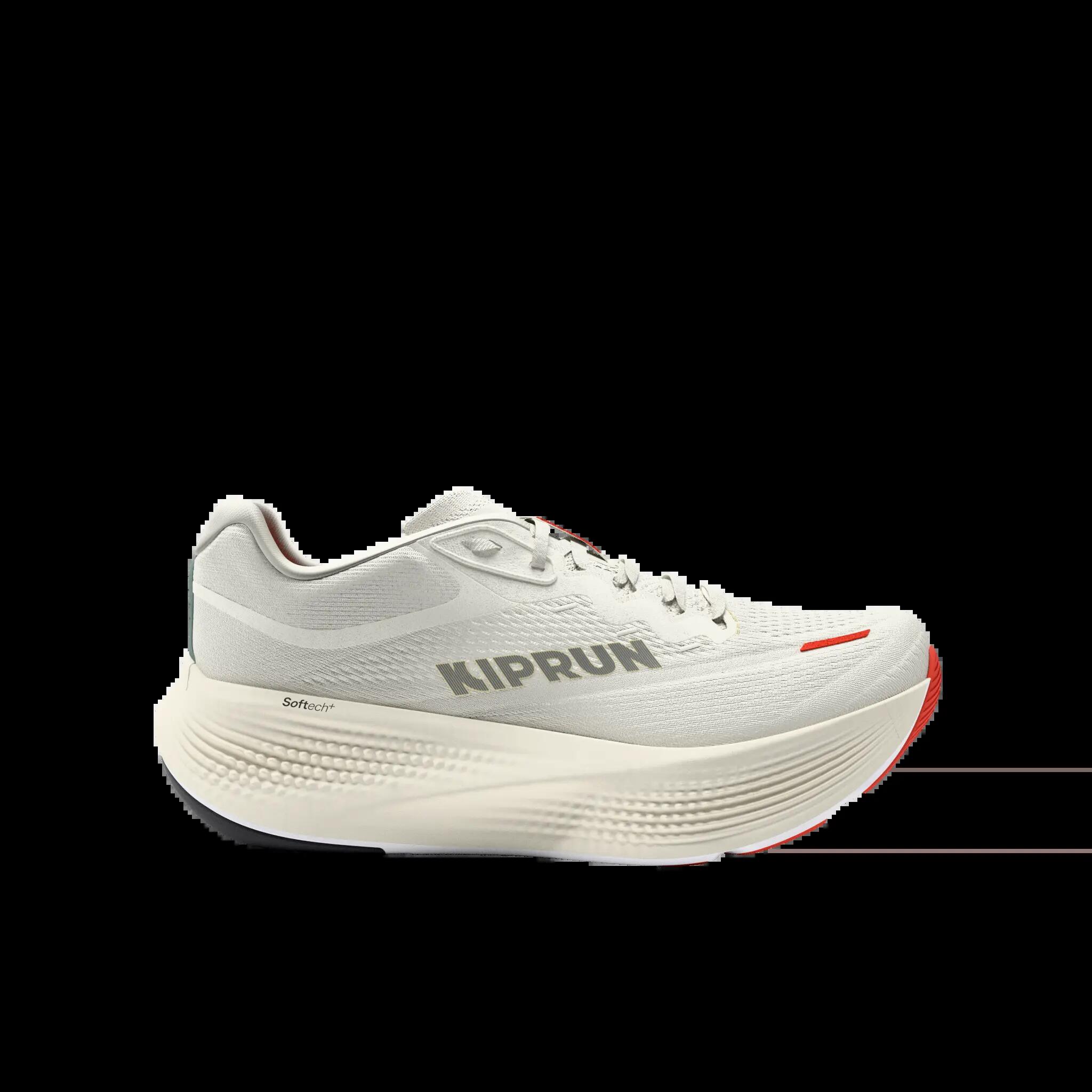 Sabatilles de running home Kiprun Kipride Max blanc taronja 2/10