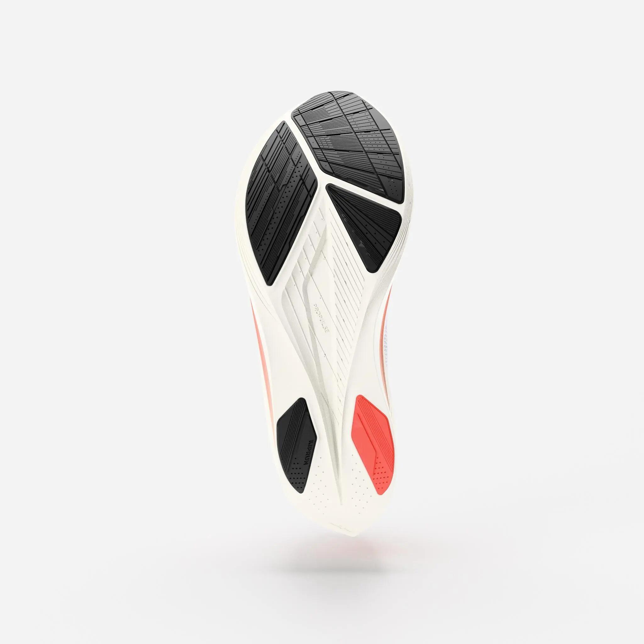 Chaussures de running Homme, Kiprun Kipstorm Interval, Orange 8/12