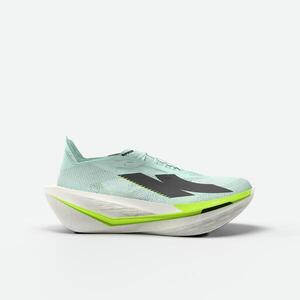 Zapatillas running placa carbono hombre, Kiprun Kipstorm Elite verde amarillo