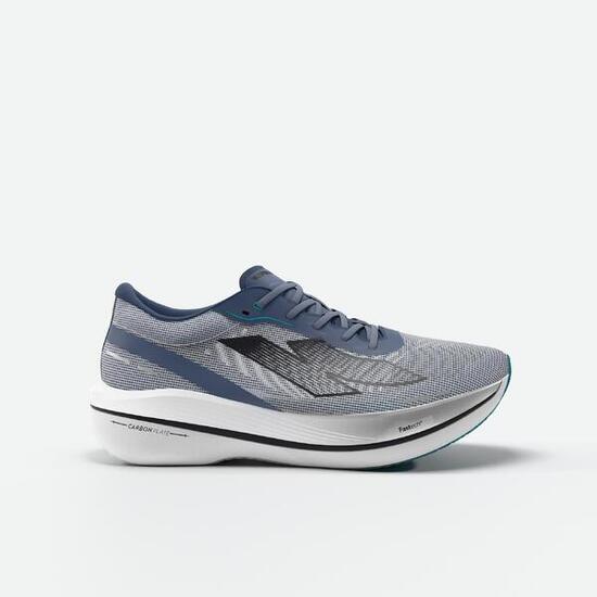 Chaussures de running carbone homme, Kiprun Kipstorm Challenger bleu turquoise