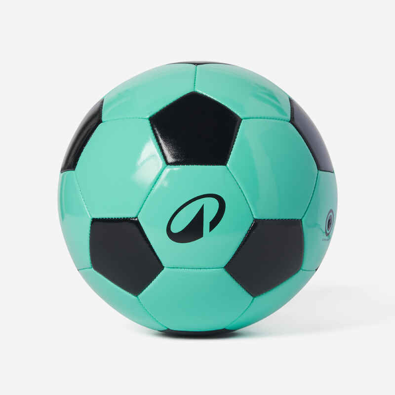 First Kick ball size 3 (kids under 9), green - Decathlon