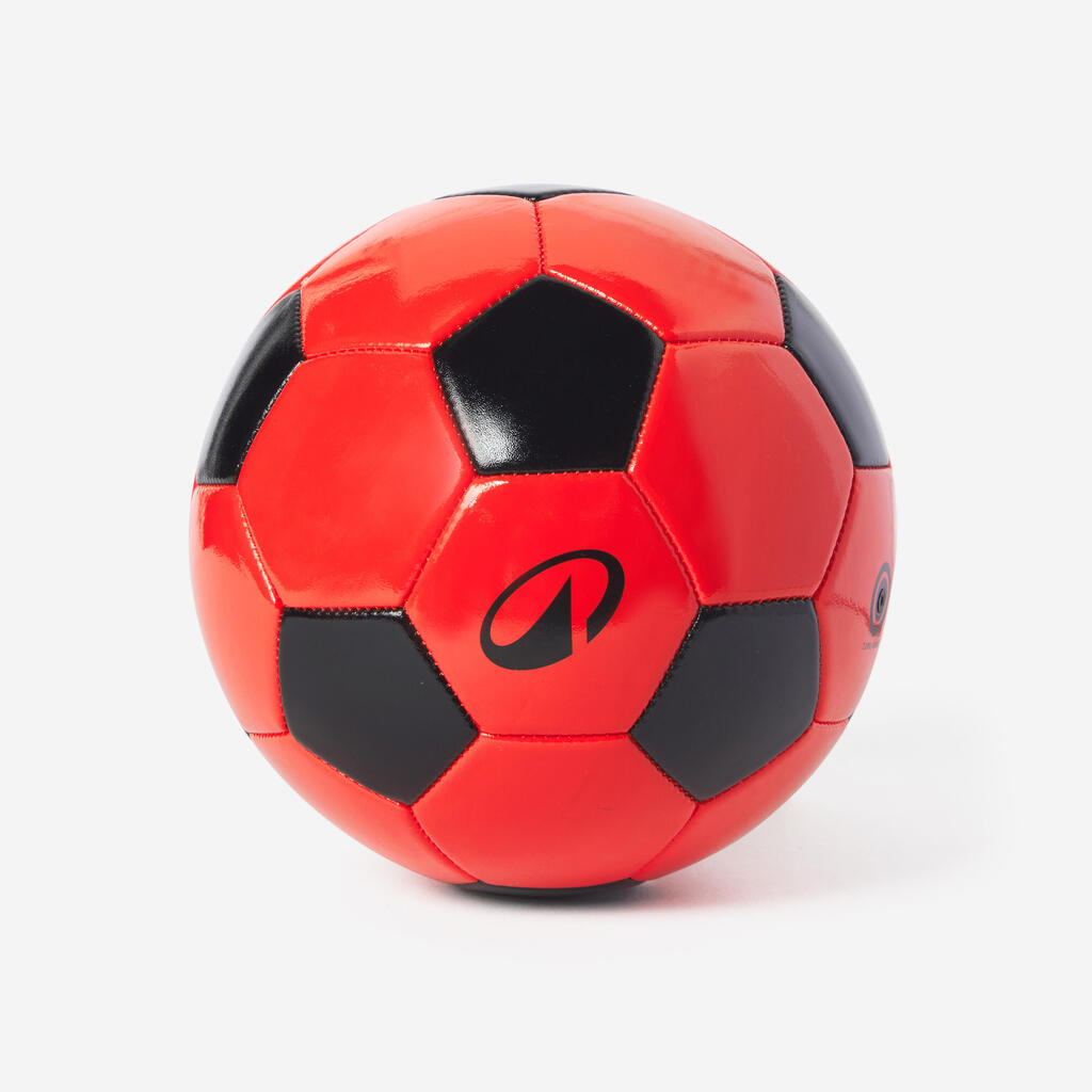 كرة قدم First Kick مقاس 4 (للأطفال من سن 9 إلى 12 سنة) - أحمر