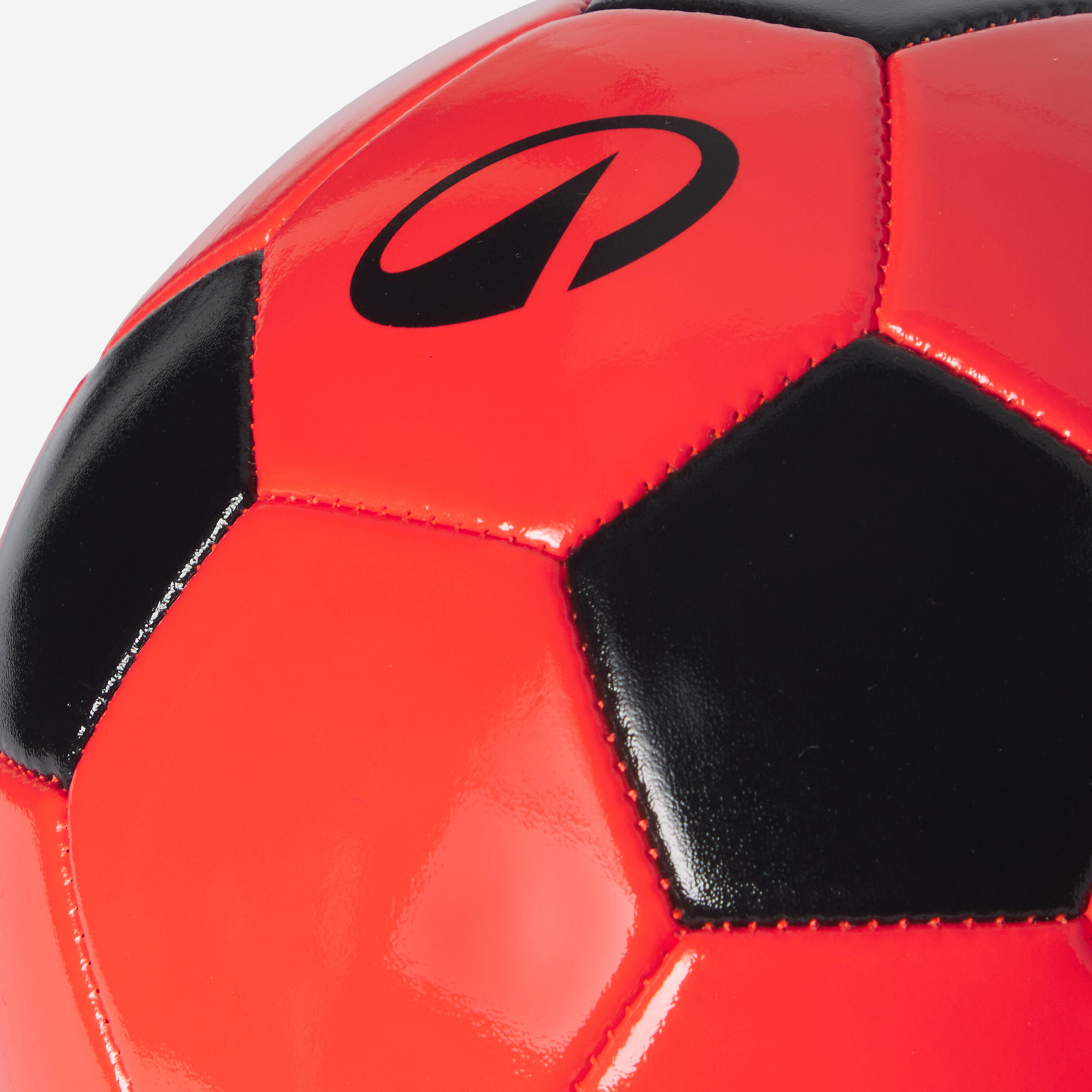 Kids' Size 4 Soccer Ball - First Kick Red
