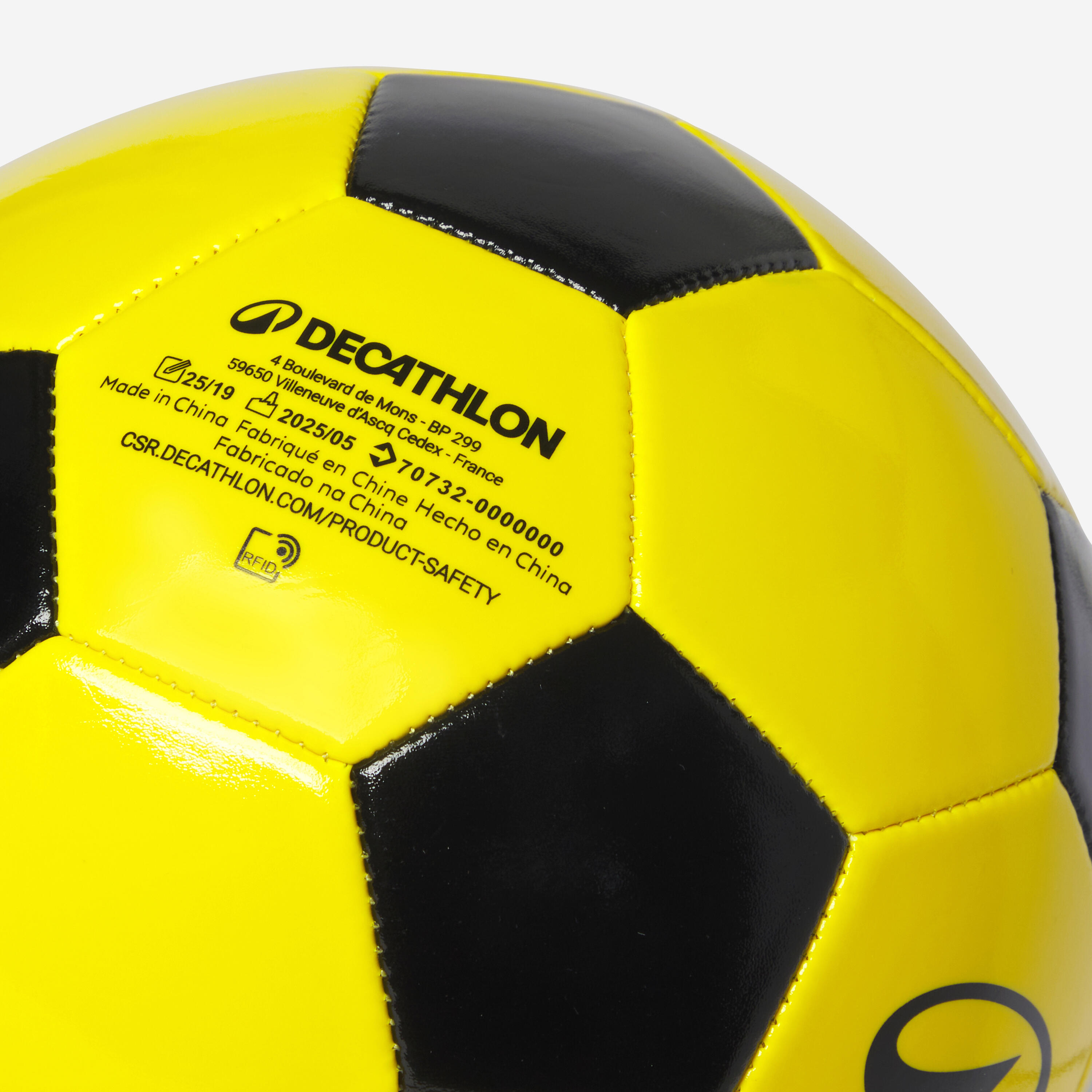Ballon de soccer First Kick taille 5 – Enfants 4/5