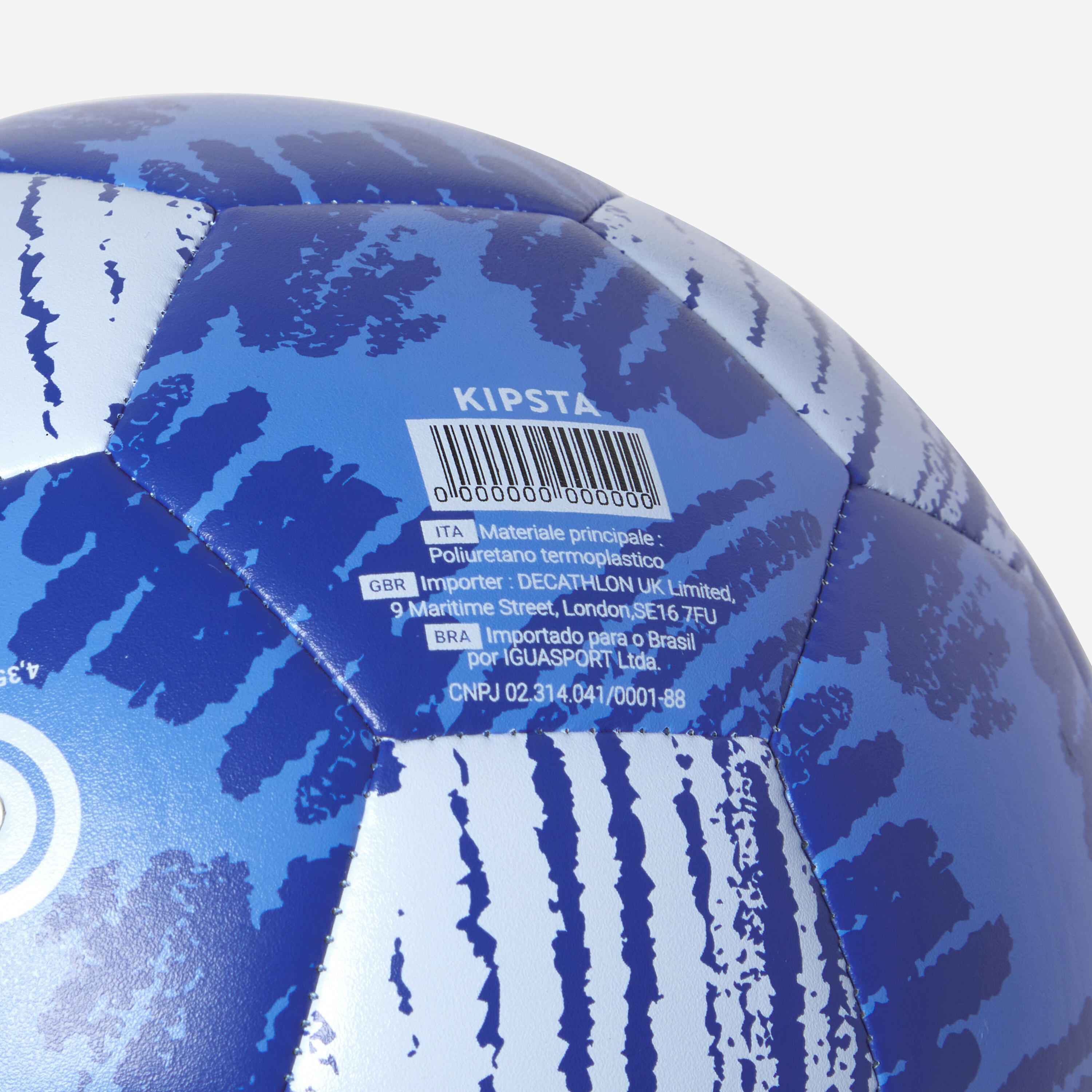 Ballon de football Softball X-Light - Taille 5 - 290 g - Blue 3/4