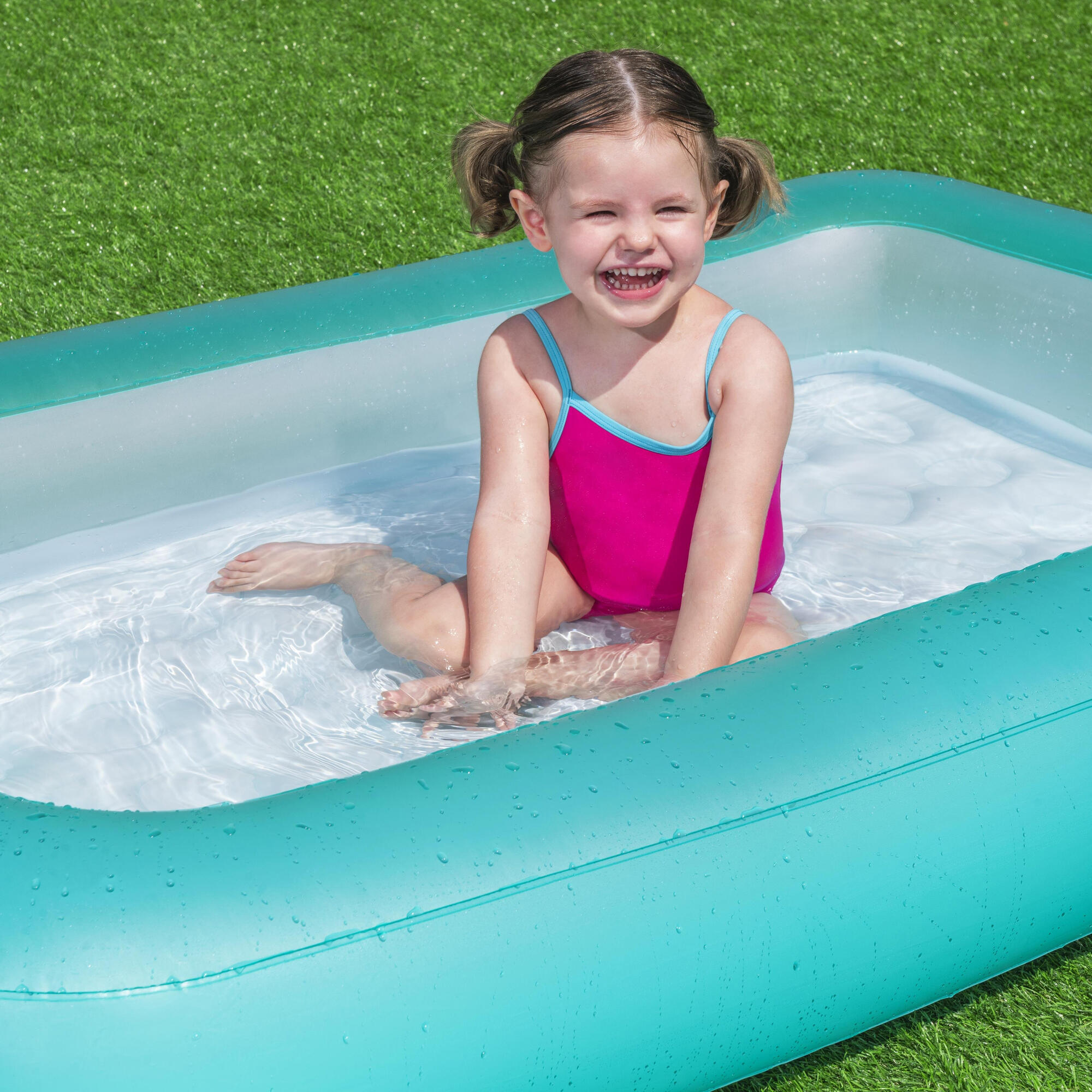 Piscina gonfiabile rettangolare 165 x 104 x 25 cm 7/10