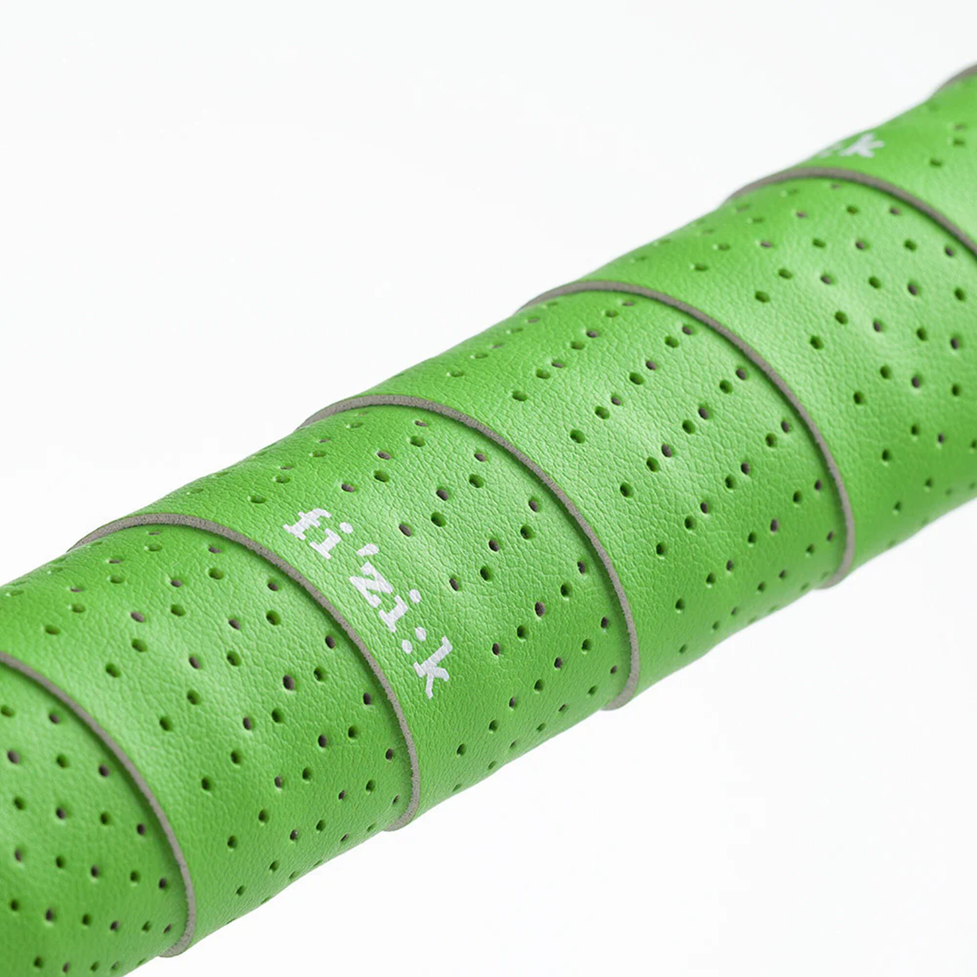 Nastro manubrio bici da corsa Fizik Racefeel 2mm Classic colore verde 2/2