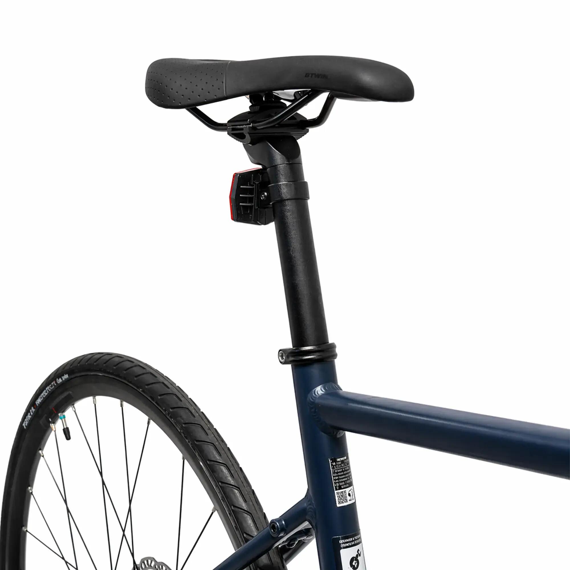 BICICLETA DE RUTA RC520 SHIMANO 105 2X11 - CUADRO ALUMINIO AZUL MARINO 10/12