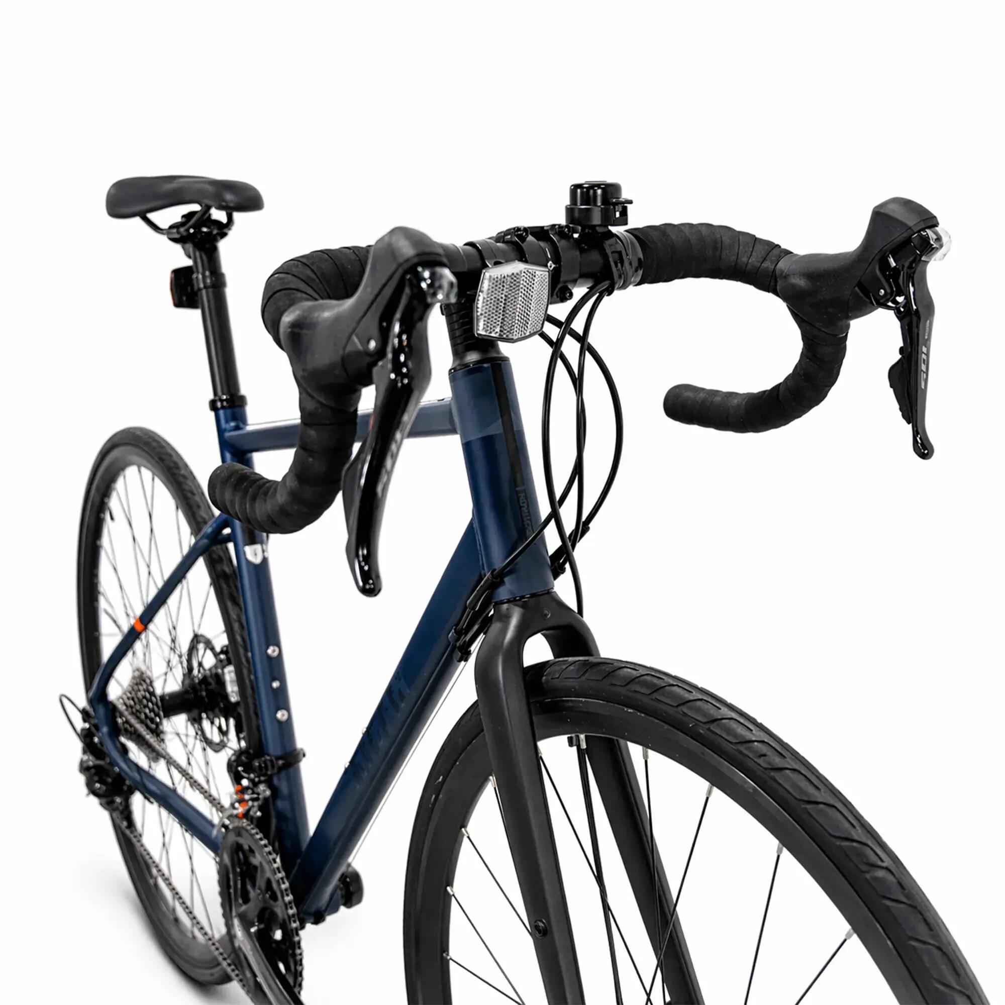 BICICLETA DE RUTA RC520 SHIMANO 105 2X11 - CUADRO ALUMINIO AZUL MARINO 6/12