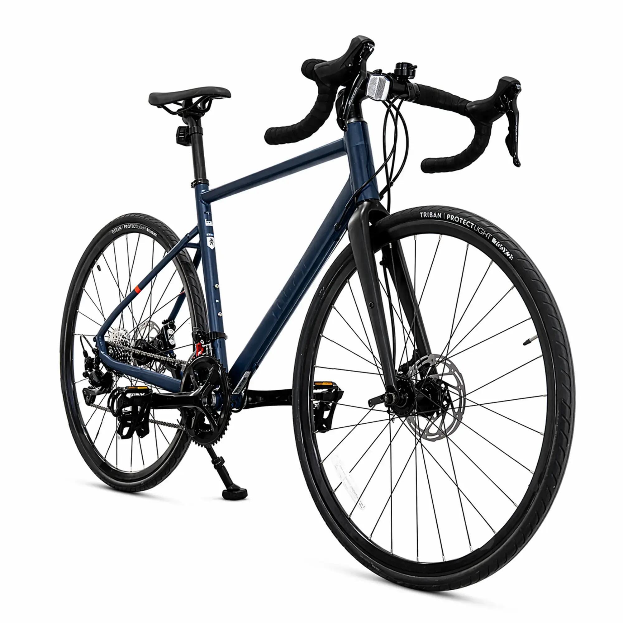 BICICLETA DE RUTA RC520 SHIMANO 105 2X11 - CUADRO ALUMINIO AZUL MARINO 2/12