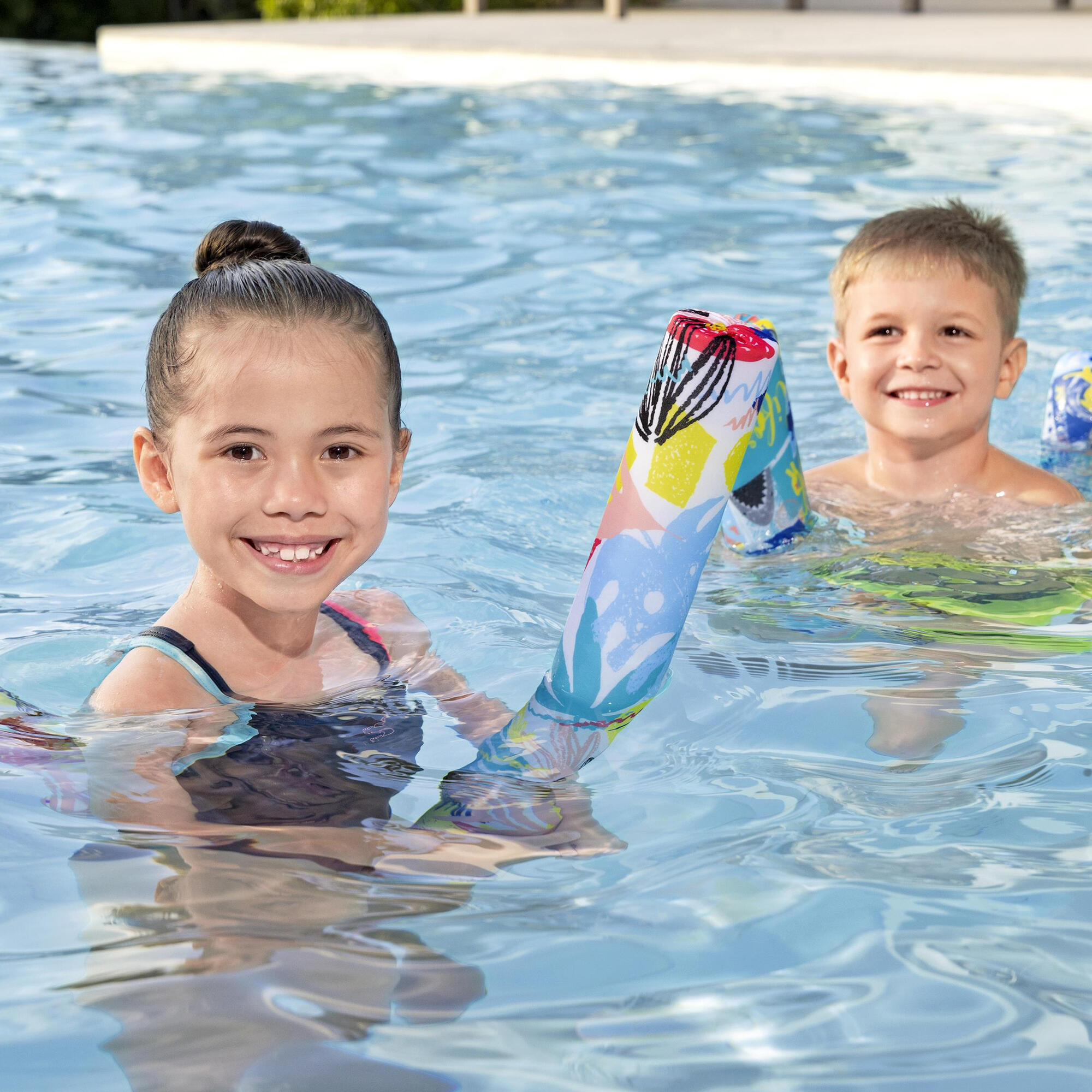 Noodle piscina bambini multicolore 1,22 m x 6,4 cm 13/13