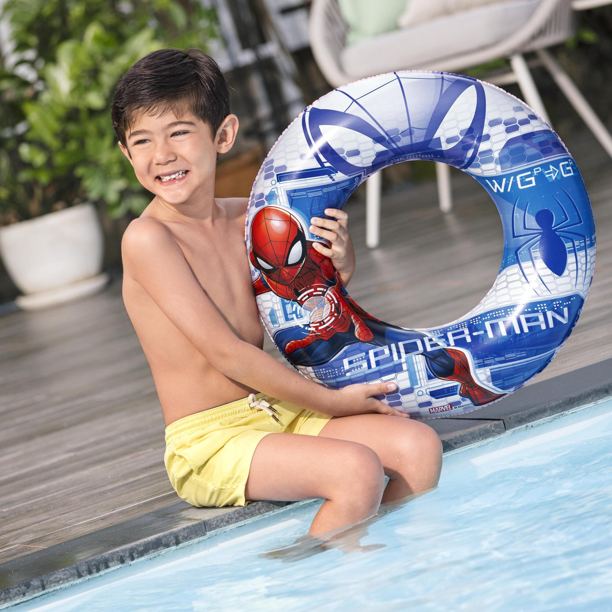 Salvagente Spiderman per bambini 3-6 anni 7/9