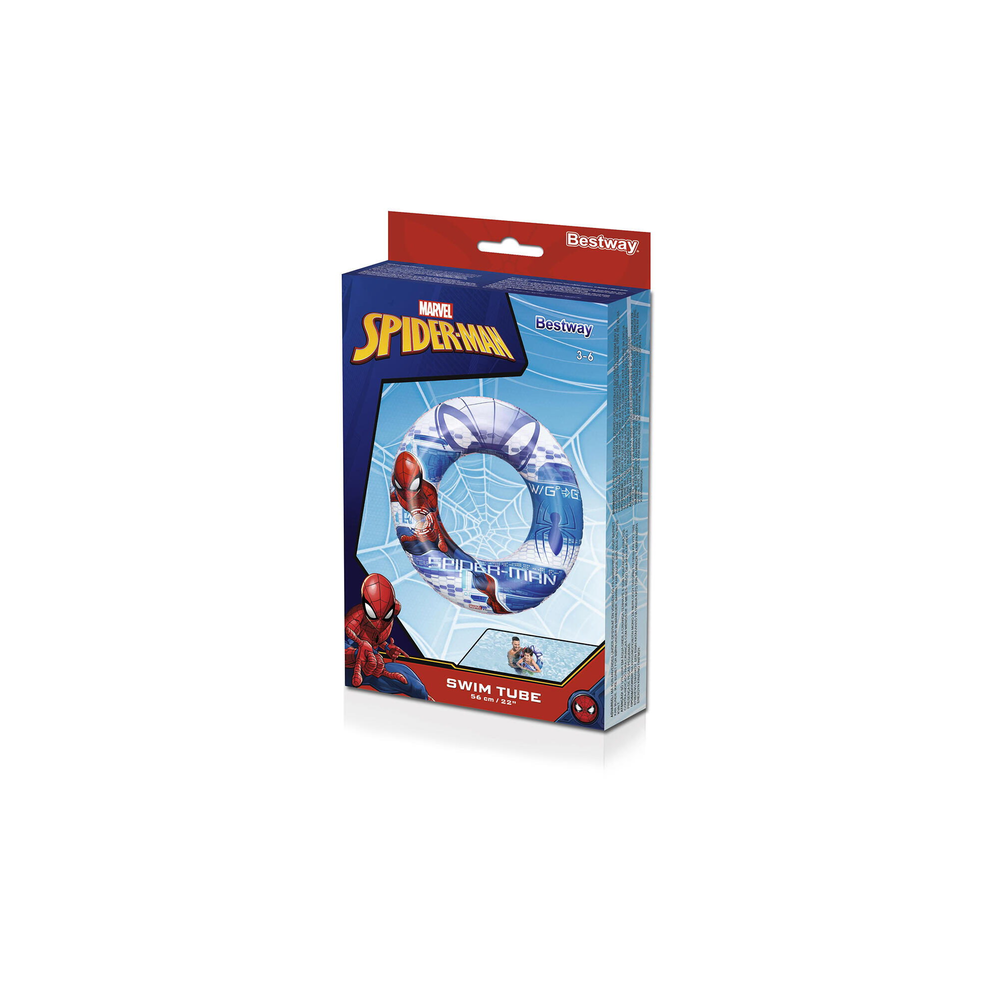 Salvagente Spiderman per bambini 3-6 anni 9/9