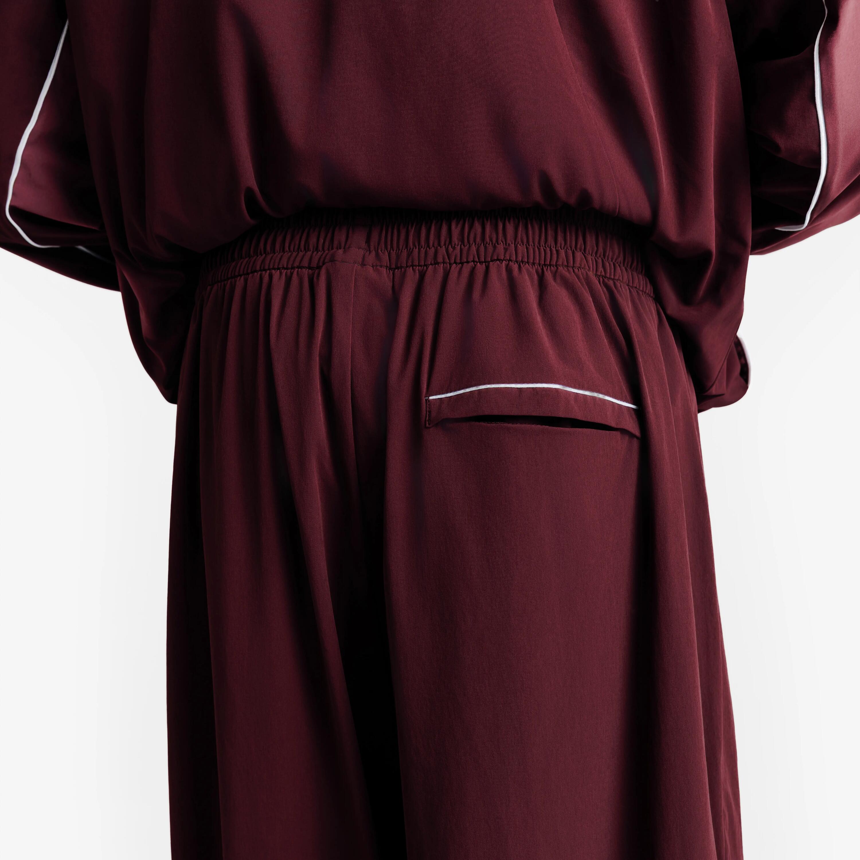 Men's Woven Tracksuit Bottoms Heritage Burgundy -  5