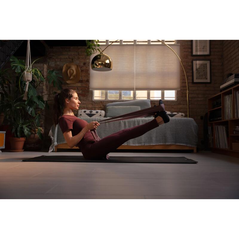 Pilates Bandı - Yüksek Direnç - Bordo - 4 Kg
