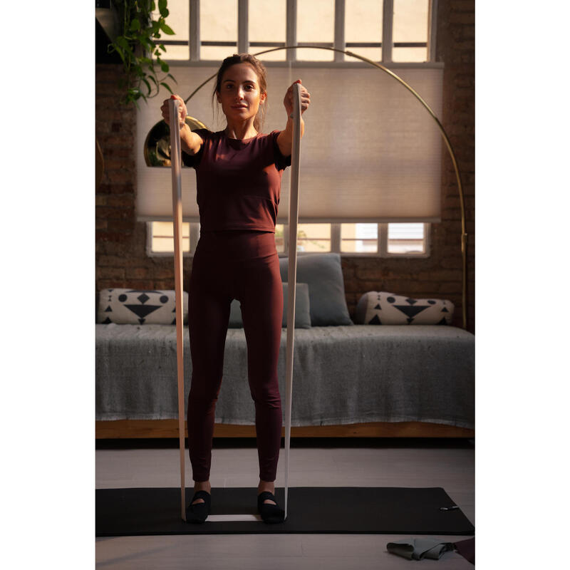 Pilates Bandı - Düşük Direnç - Bej - 2 Kg