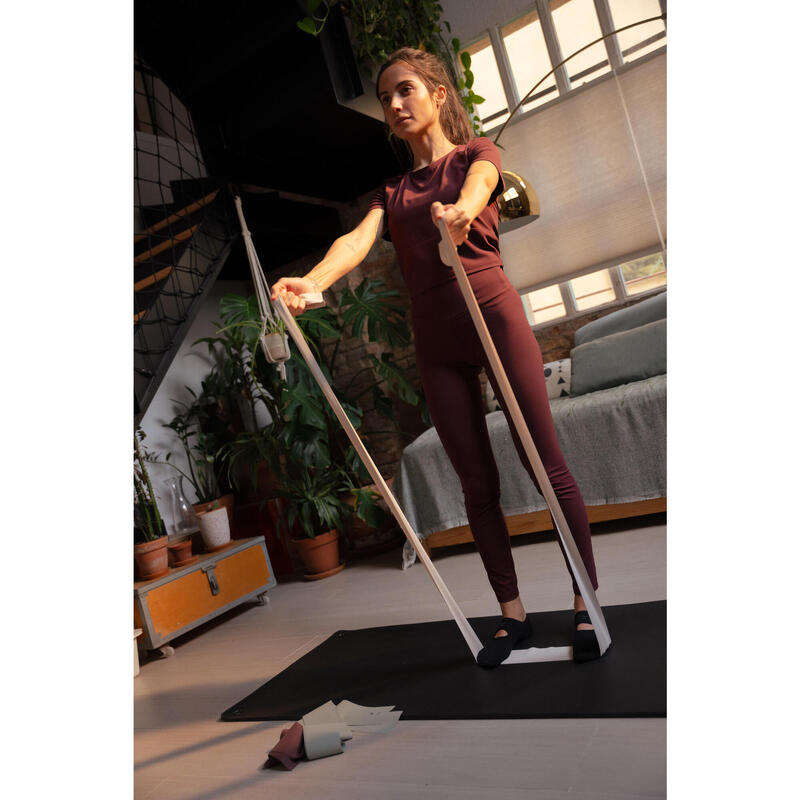 Pilates Bandı - Düşük Direnç - Bej - 2 Kg