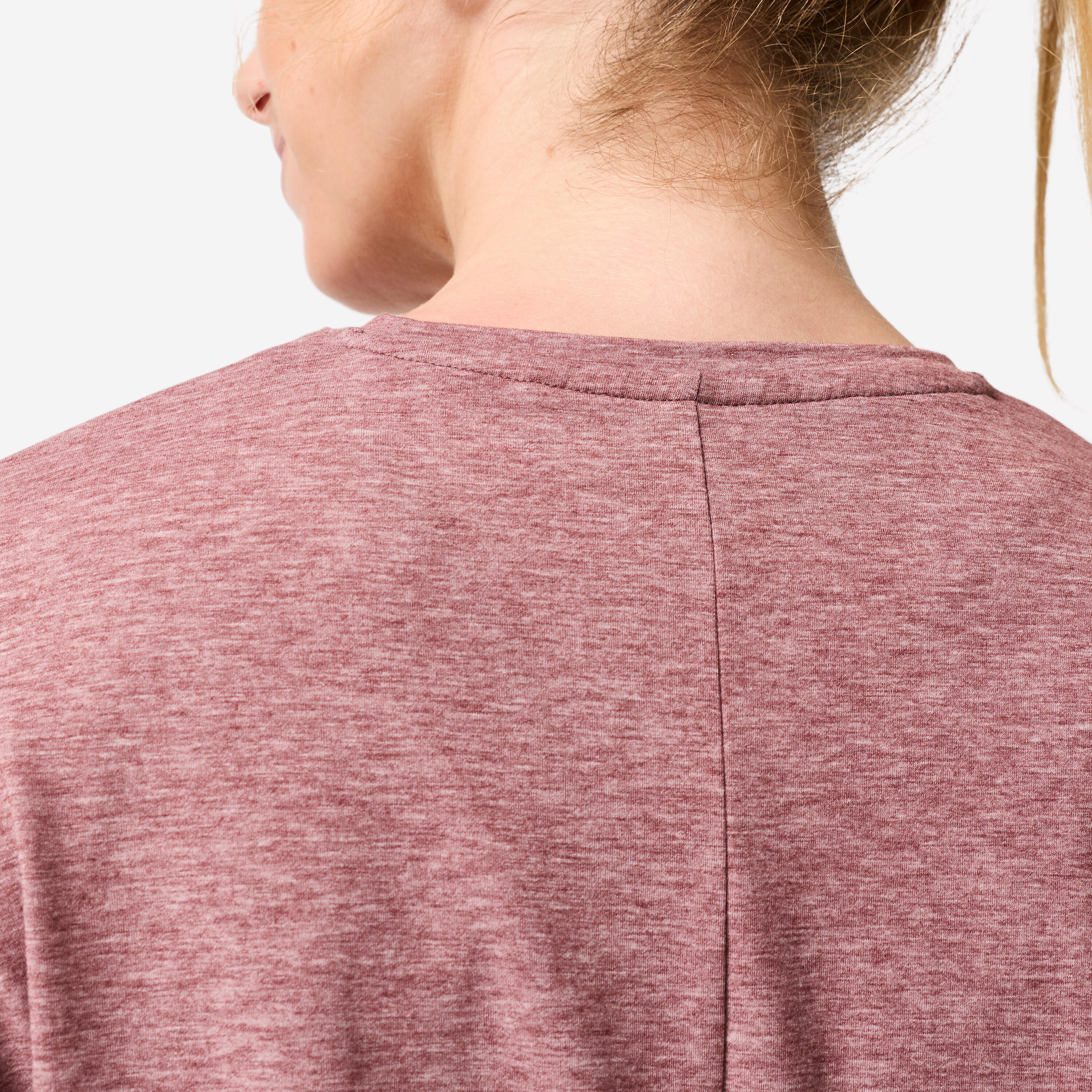 T-shirt de yoga manches longues femme, soft violet 6/7