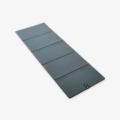 Fitnessmat 7 mm blauwgrijs