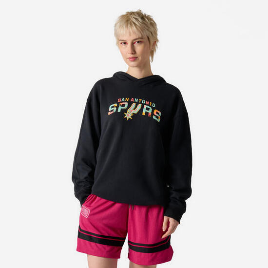 Bluza do koszykówki z kapturem unisex NBA Spurs