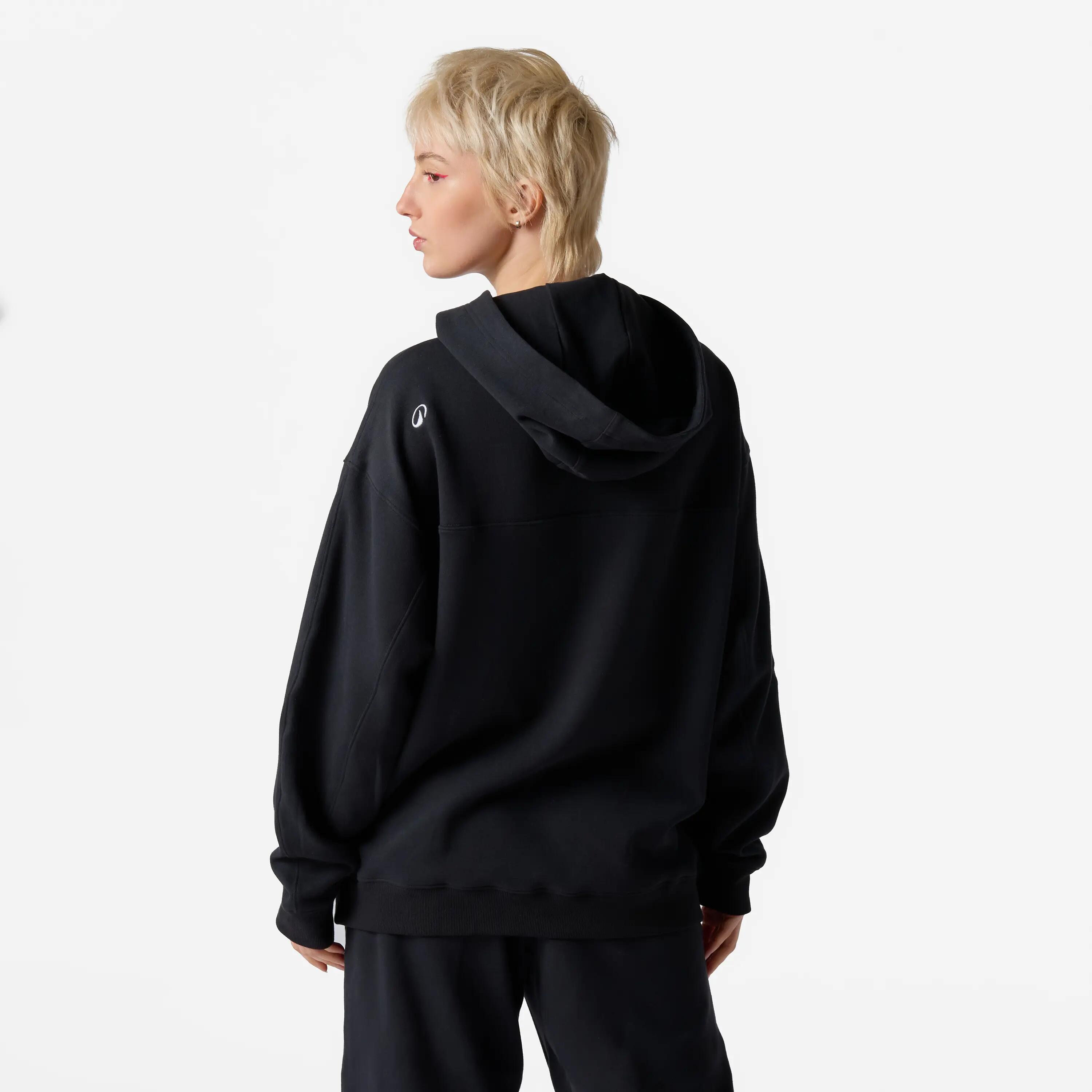 Uniseks hoodie NBA zwart 2/5