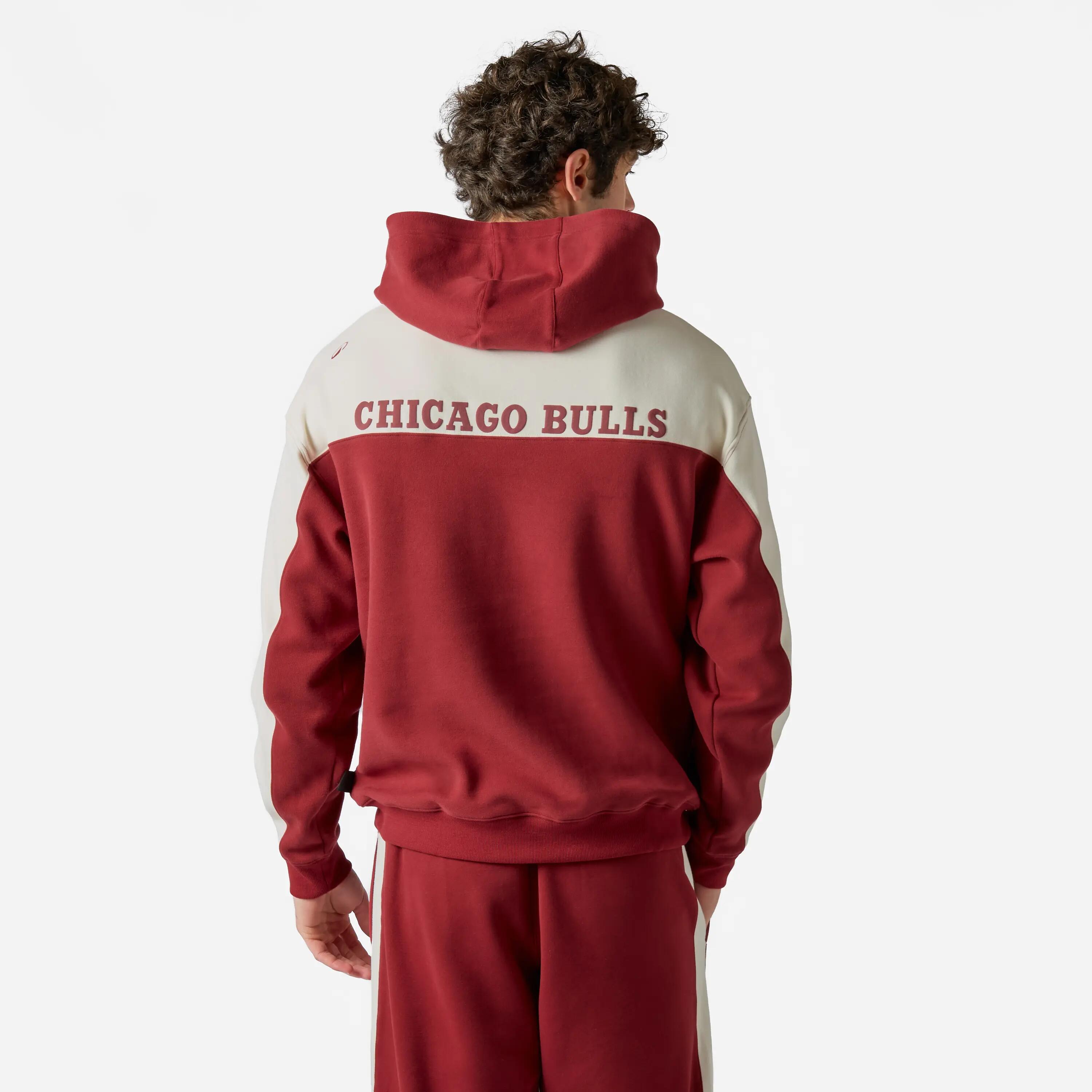 Sudadera con capucha NBA Bulls hombre/mujer, negro 2/8