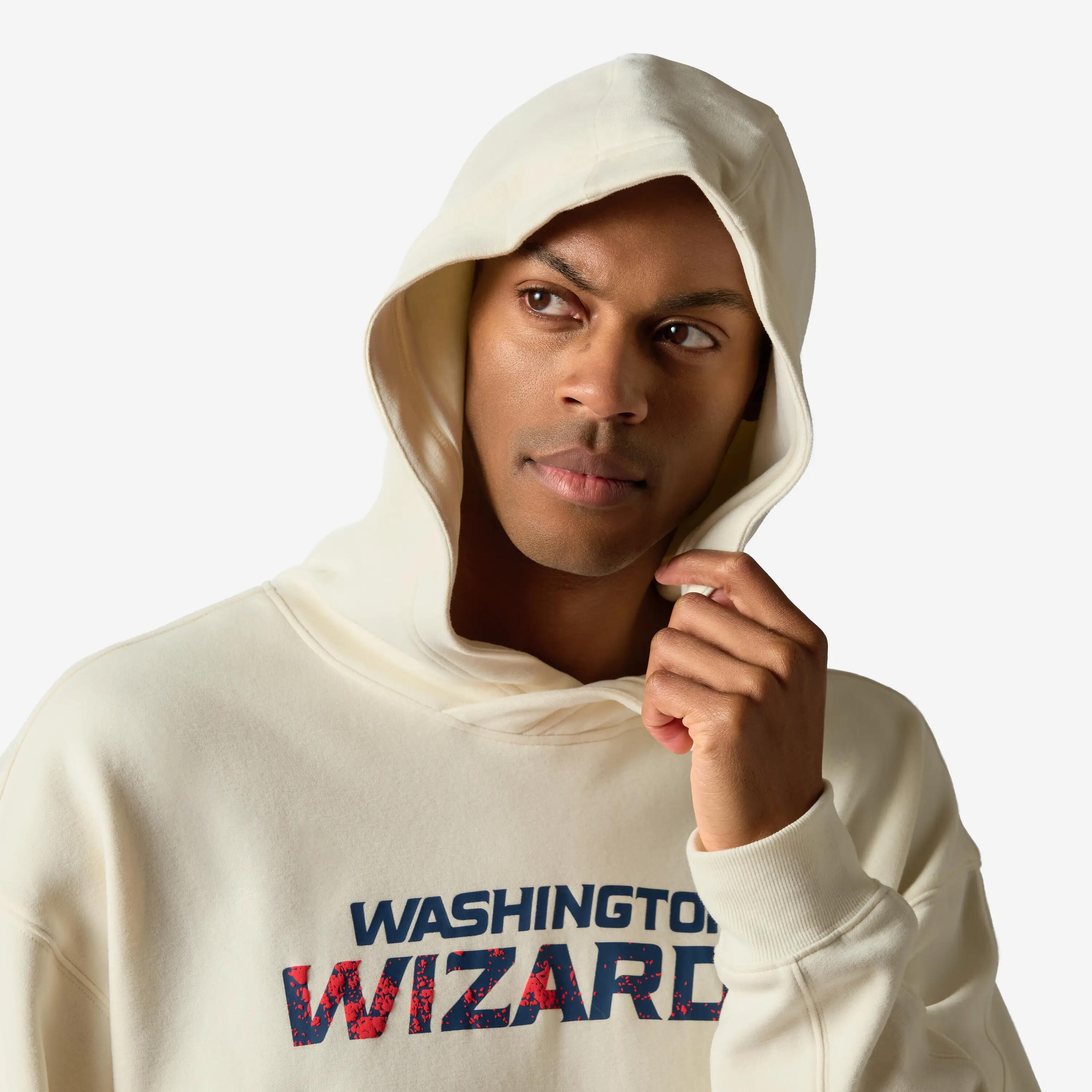 Unisex mikina s kapucí NBA Wizards 6/8