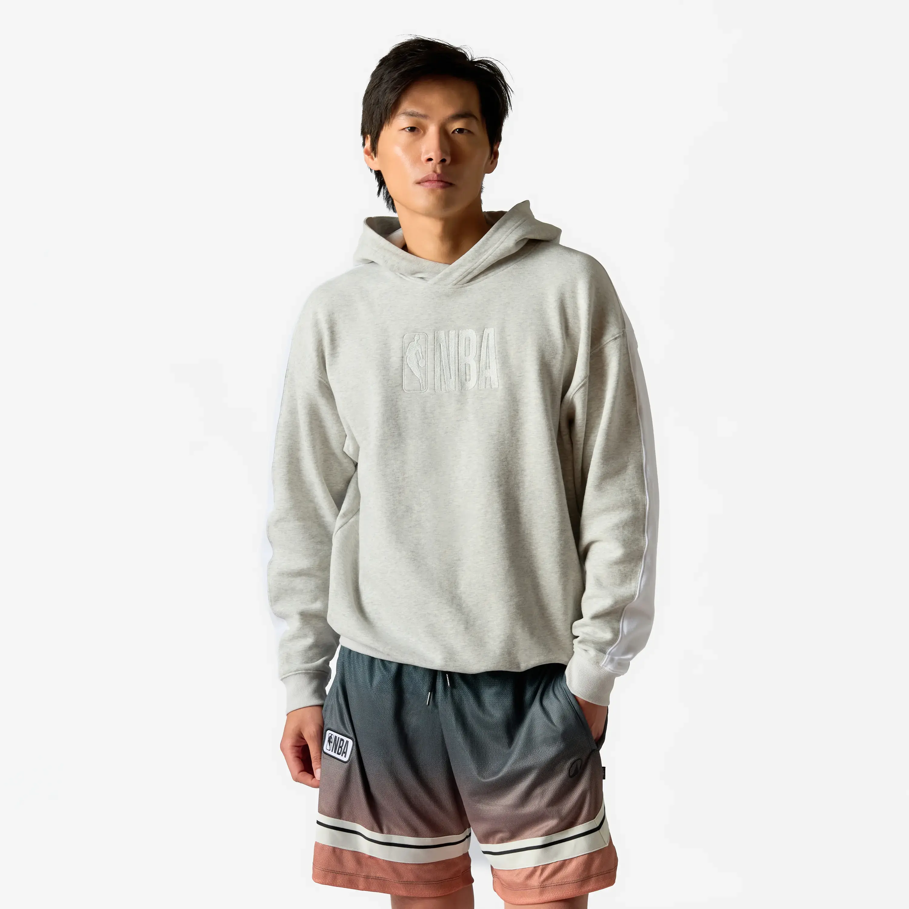 Bluza z kapturem do koszykówki unisex Tarmak NBA
