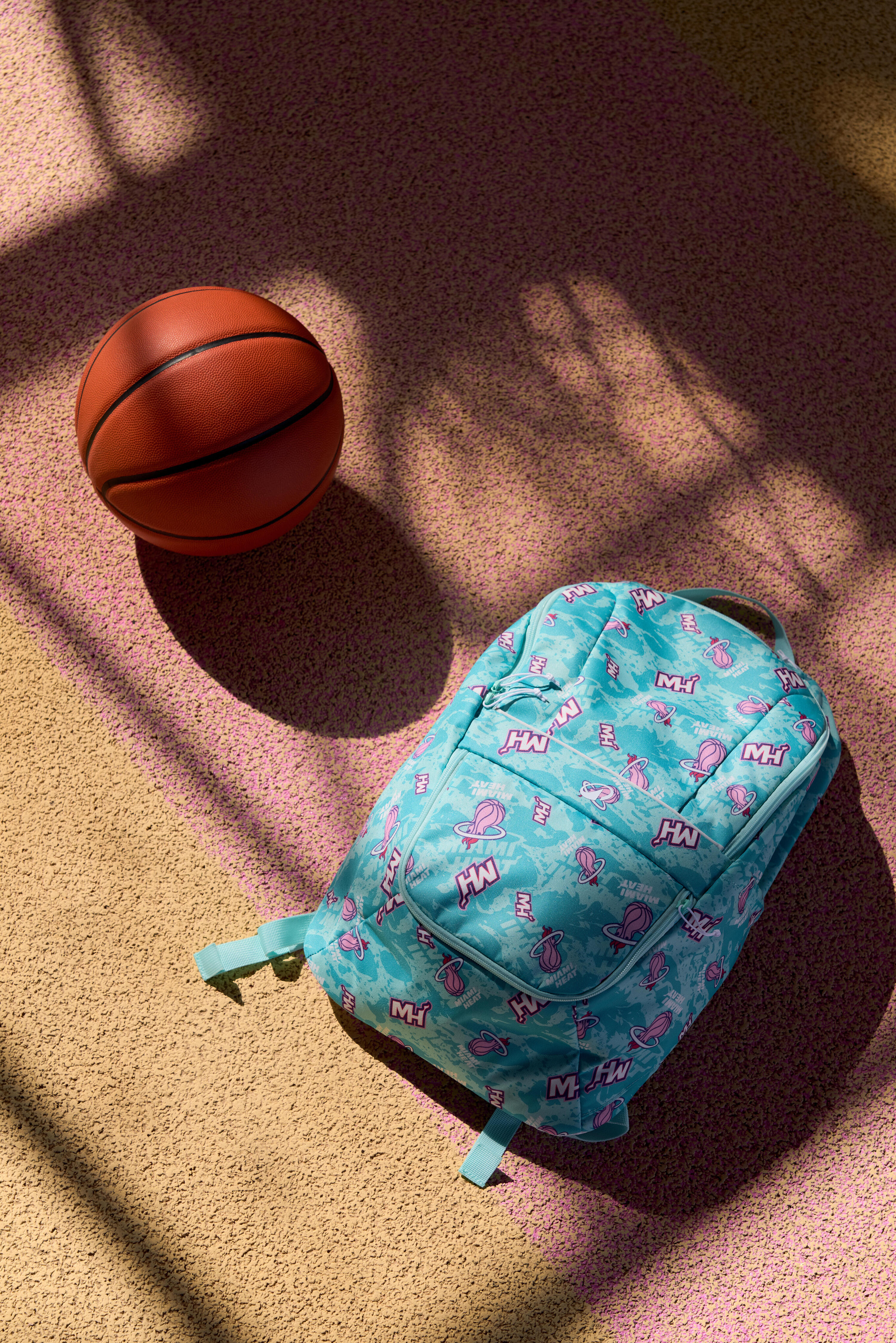 Basketbalrugzak NBA Miami Heat 20 liter groen 11/11