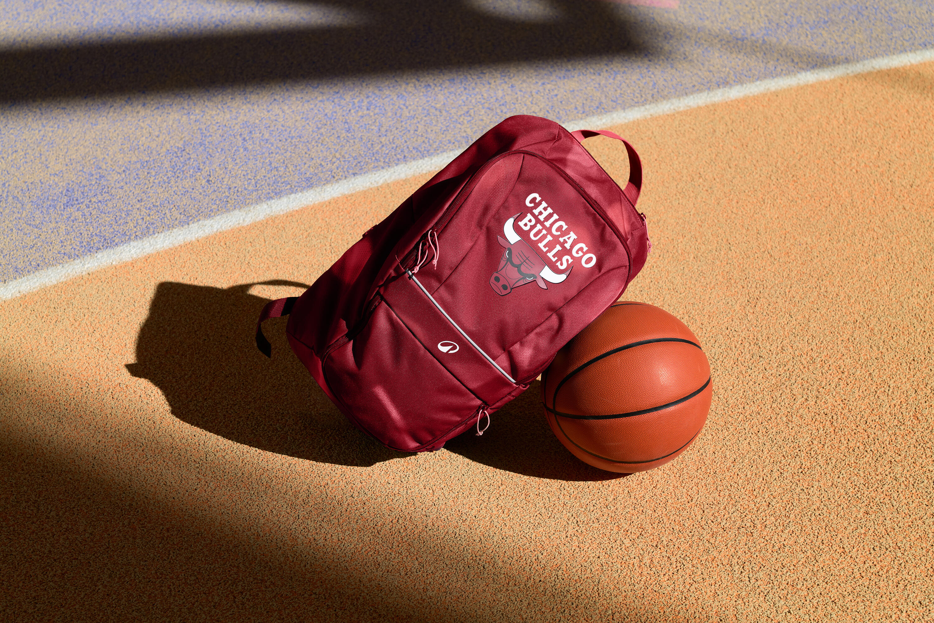 Basketbalrugzak NBA Chicago Bulls 20 liter rood 11/12