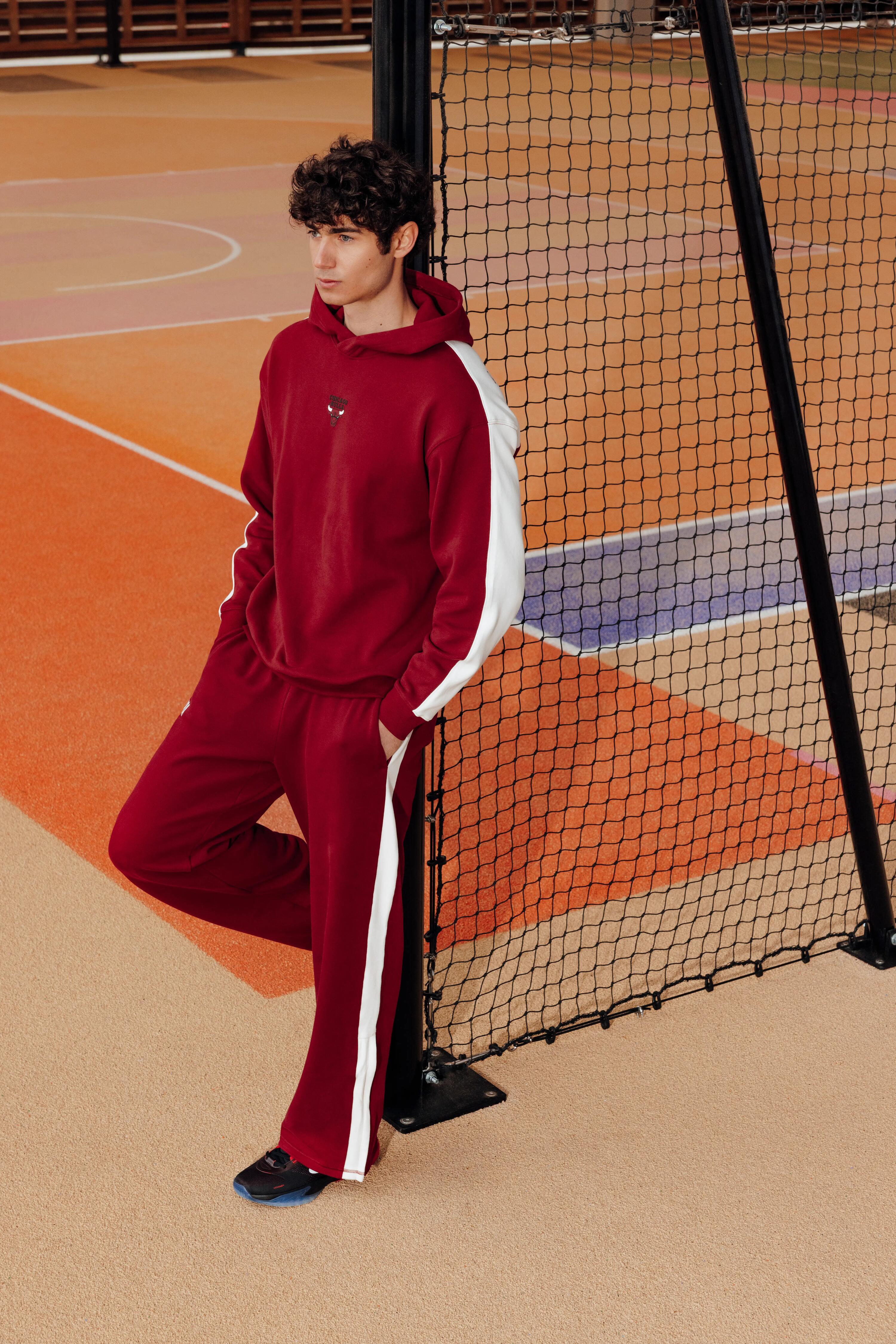 Sudadera con capucha NBA Bulls hombre/mujer, negro 4/8
