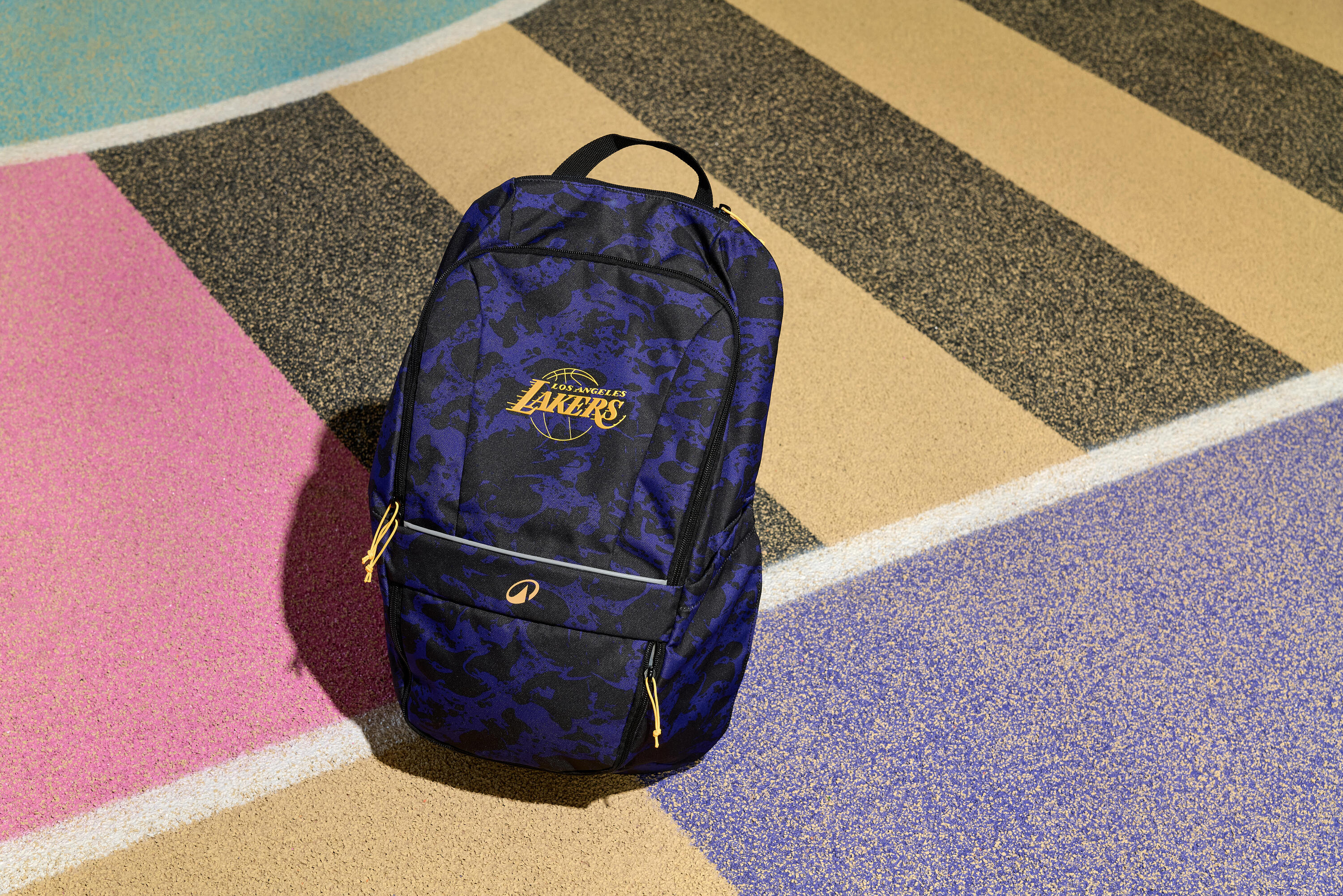 Basketbalrugzak NBA Lakers 20 liter paars 11/11